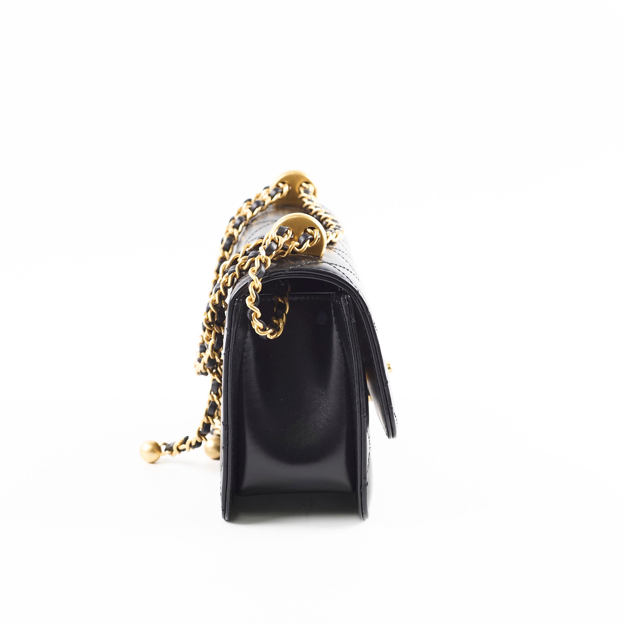 Chanel Perfect Fit Flap Bag Black Microchipped 2023 - Luxury Designer Handbag for Women, Everyday Use & Special Occasions