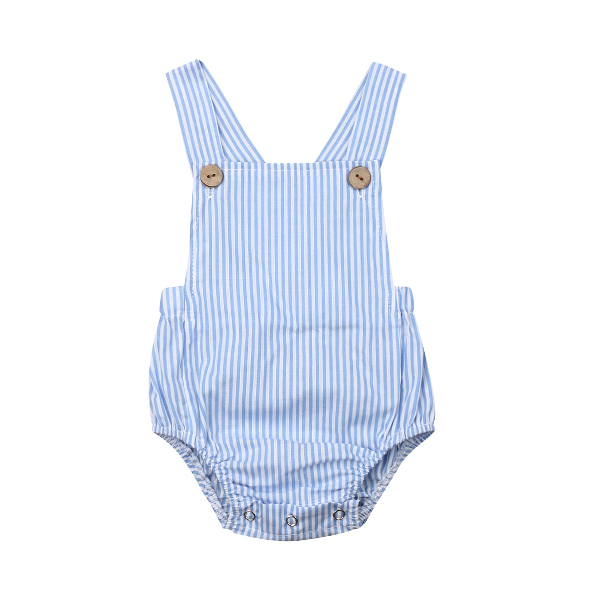 Adorable Sleeveless Baby Romper for Boys & Girls - Soft Cotton Summer Outfit - Perfect for Playdates, Beach Trips & Family Photos