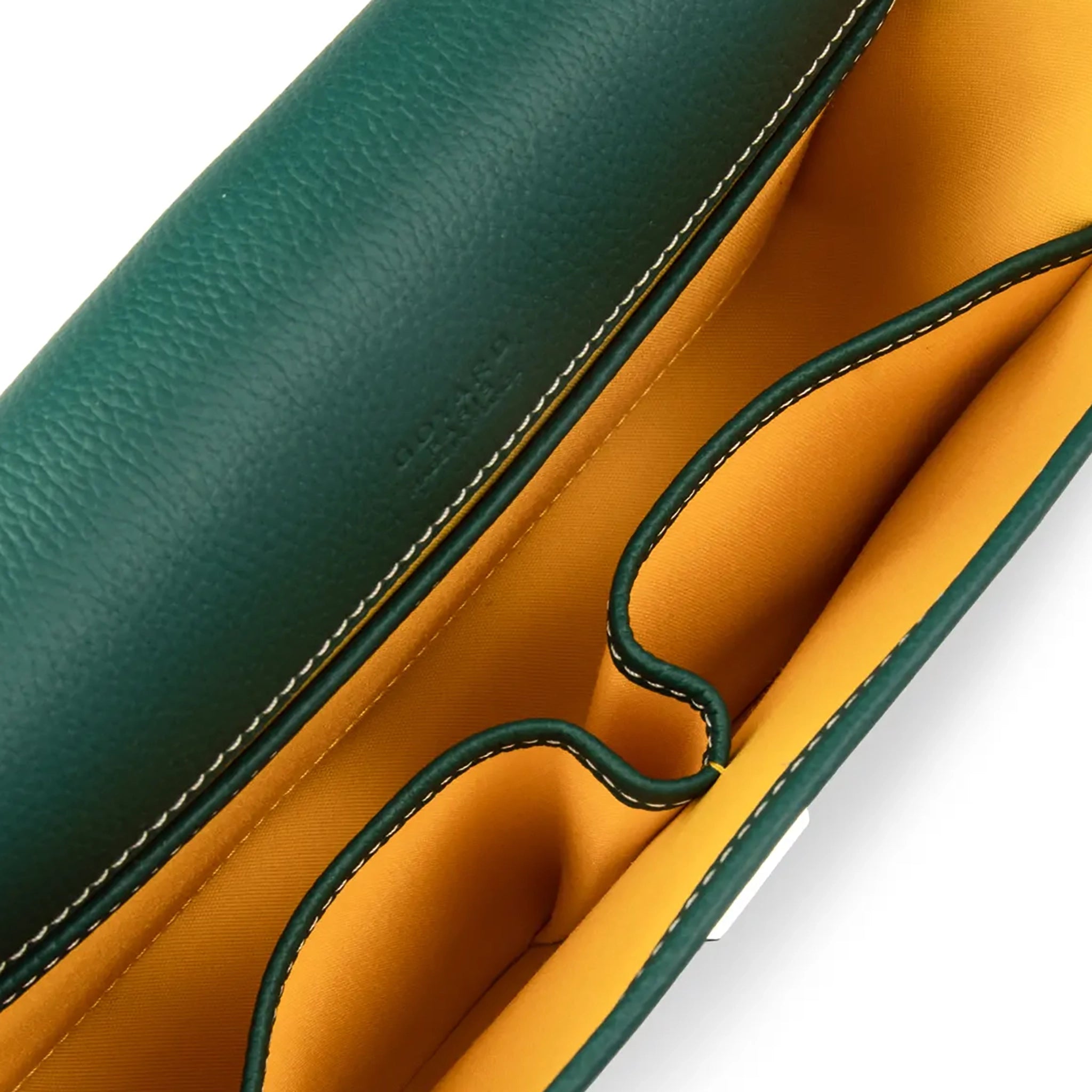 Goyard Goyardine Belvedere II Green PM Messenger Bag - Luxury Crossbody Shoulder Bag for Women & Men - Perfect for Work, Travel & Daily Use