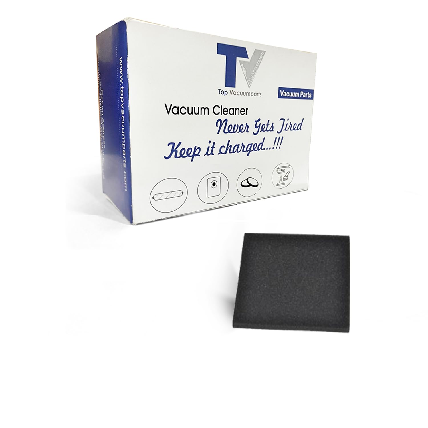 Bissell Vacuum Cleaner Foam Filter 1161 Replacement - for Canister Vacuums, Home Cleaning