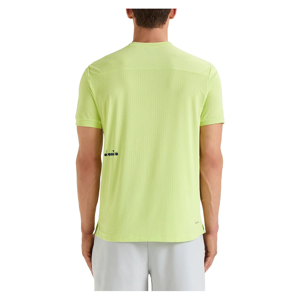 Men's Short Sleeve Tennis Shirt - Moisture Wicking Performance Top for Tennis & Casual Wear | Gym, Running, Summer Outdoor Activities