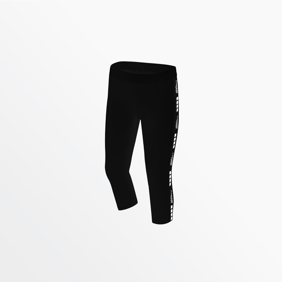 Women's Signature Mid Rise 3/4 Cotton Leggings - Soft Stretchy Yoga Pants for Workout, Running & Casual Wear