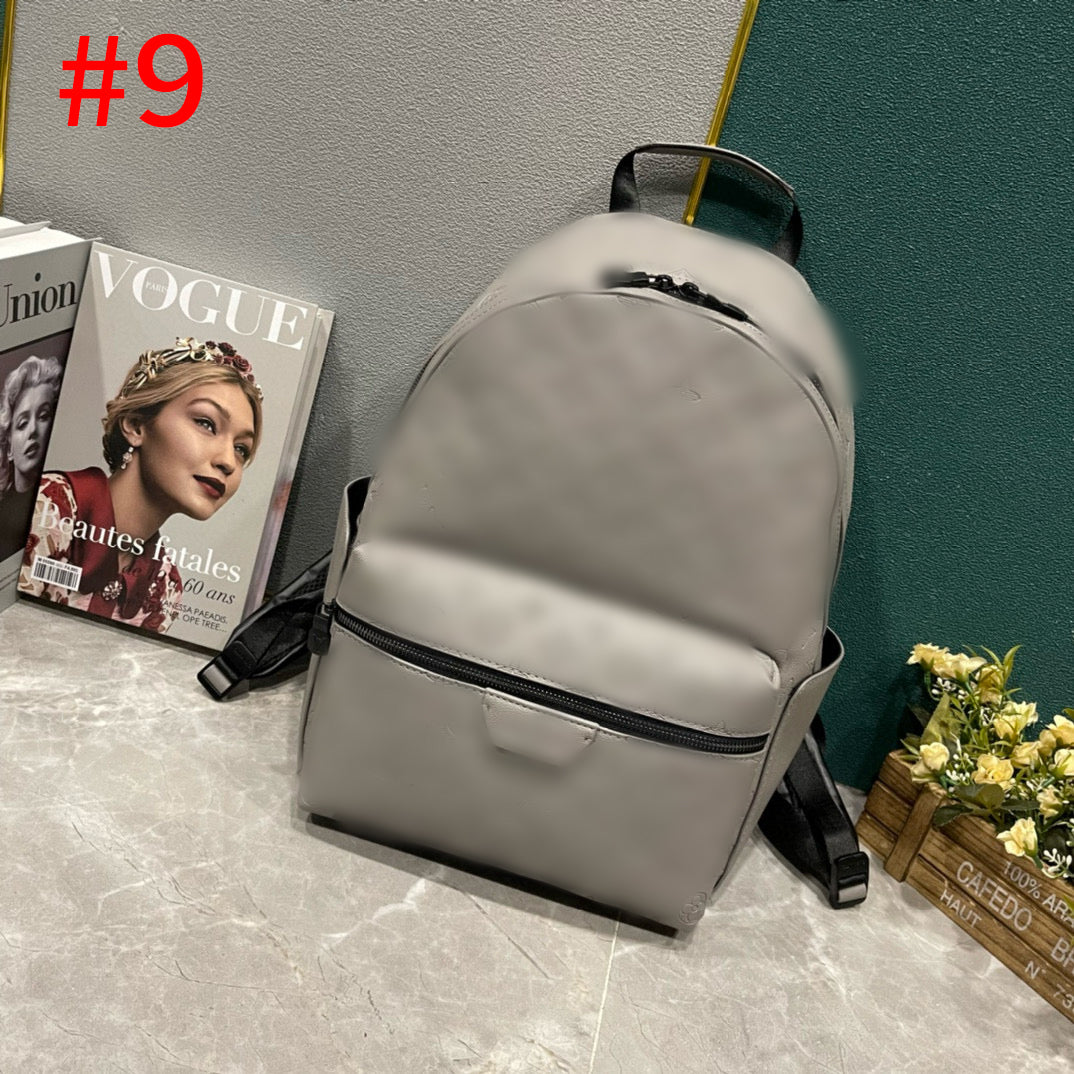 Stylish Men's Backpack for Travel, Work & School - Durable & Water-Resistant Laptop Backpack with USB Charging Port