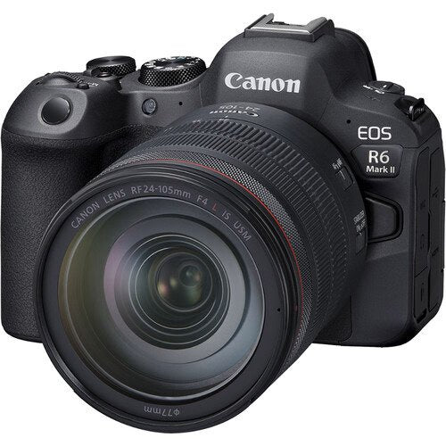 Canon EOS R6 Mark II Mirrorless Camera with RF 24-105mm f/4L IS USM Lens - Professional Full Frame Photography for Travel, Portrait & Video Shooting