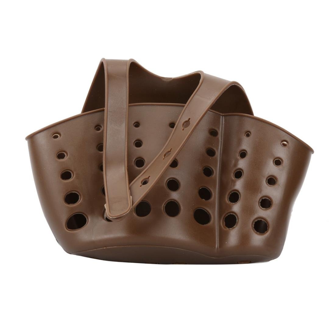 Portable Hanging Drain Bag Basket for Kitchen & Bathroom - Coffee Sink Holder, Space-Saving Storage Organizer for Dishes, Utensils, and Bath Accessories - Perfect for Small Apartments, RVs, and Dorm Rooms