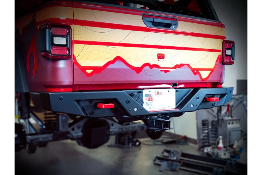 Jeep Gladiator JT Artec Industries Rear Bumper - No Sensor Holes | Heavy-Duty Off-Road Protection | Perfect for Trail Riding & Overlanding Adventures