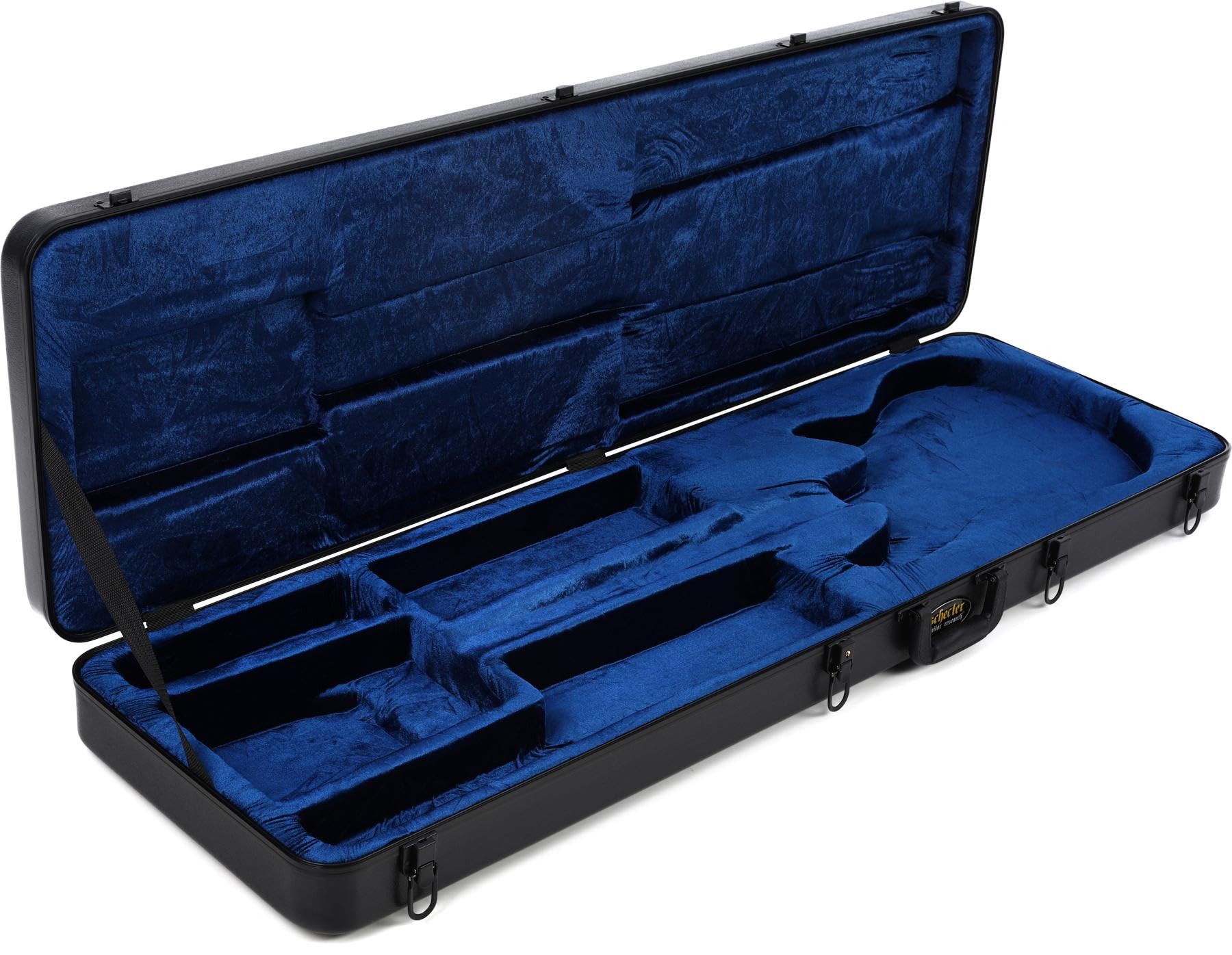 Schecter SGR6 Bass Guitar Case - Durable Hard Shell for Protection - Perfect for Travel, Gigging & Storage