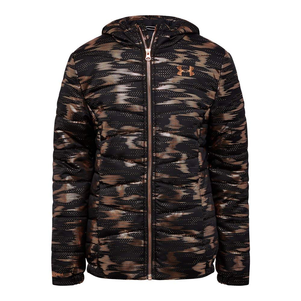 Under Armour Baby Girls' ColdGear Prime Puffer Jacket - Warm Winter Coat for Toddlers, Water-Resistant & Insulated - Perfect for Outdoor Play, Snow Days & School