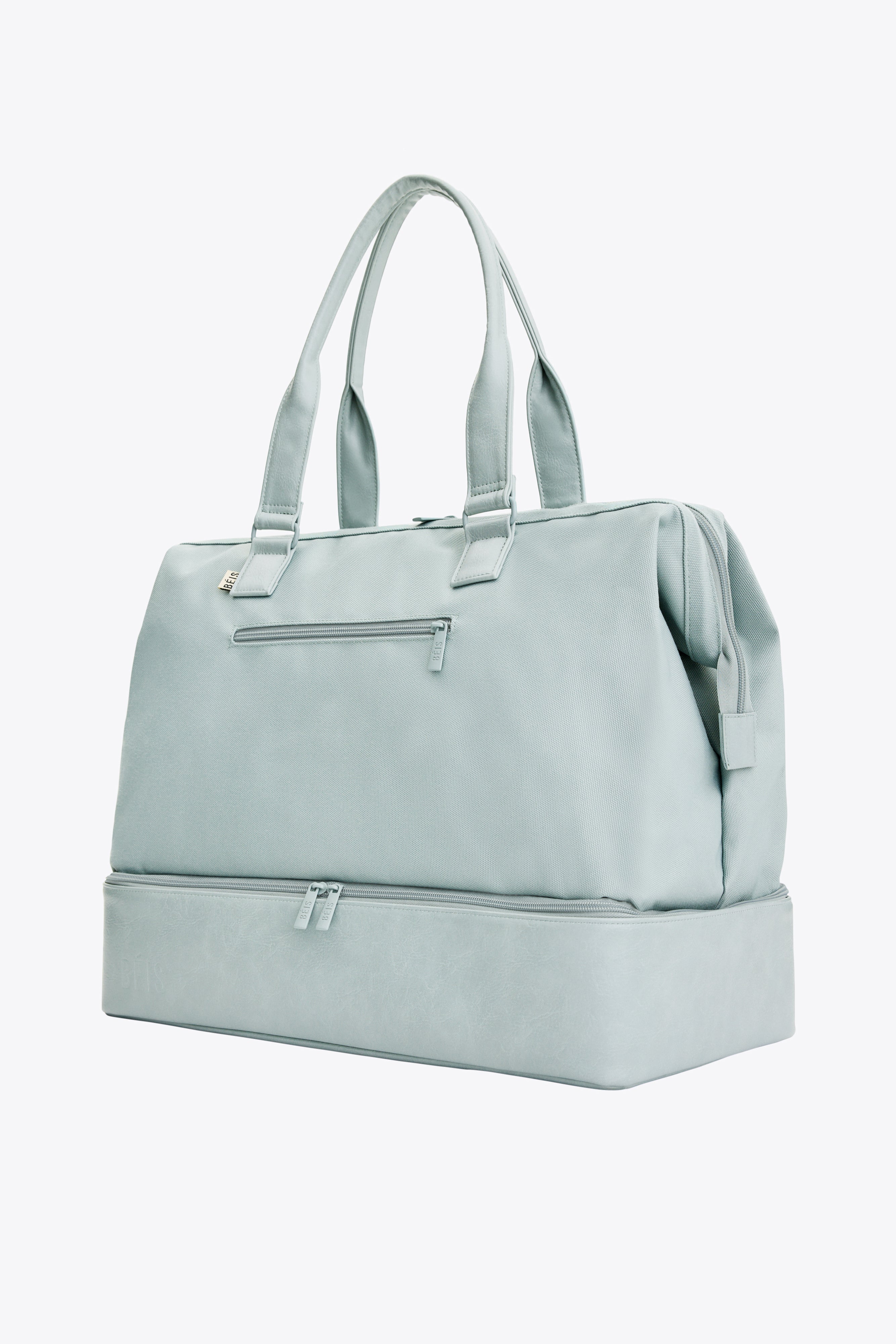 The Weekender Duffle Bag in Slate - Perfect for Travel, Gym & Weekend Getaways | Water-Resistant & Spacious Carry-On Luggage