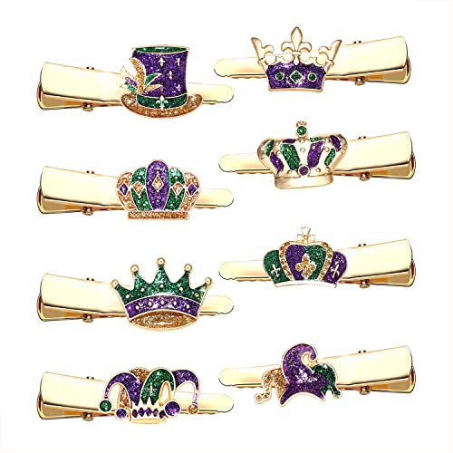 Mardi Gras hairclips D