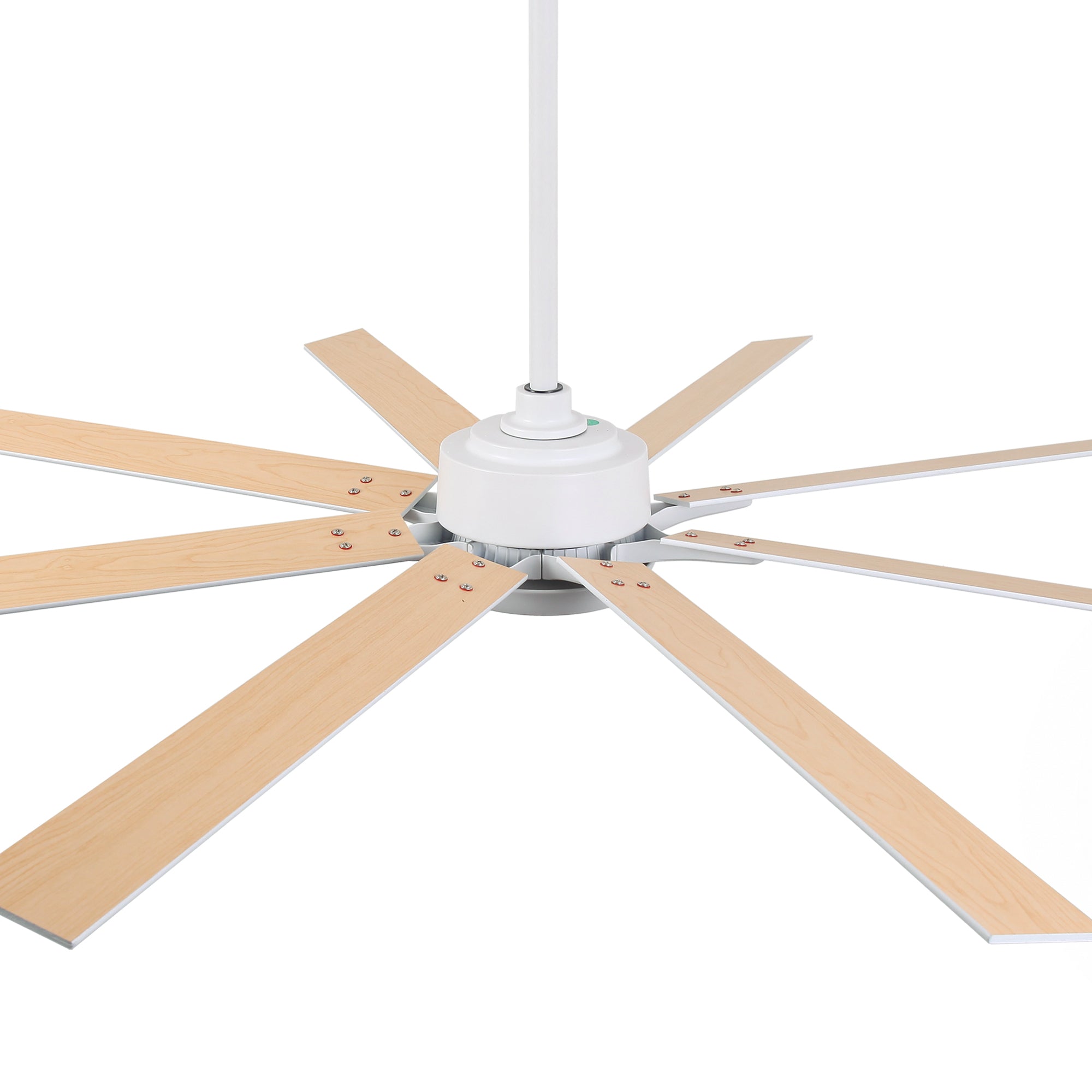 65 Inch Teresa Modern Double Sided Blades Ceiling Fan with Remote Control & LED Light - Perfect for Living Room, Bedroom and Outdoor Patio Cooling