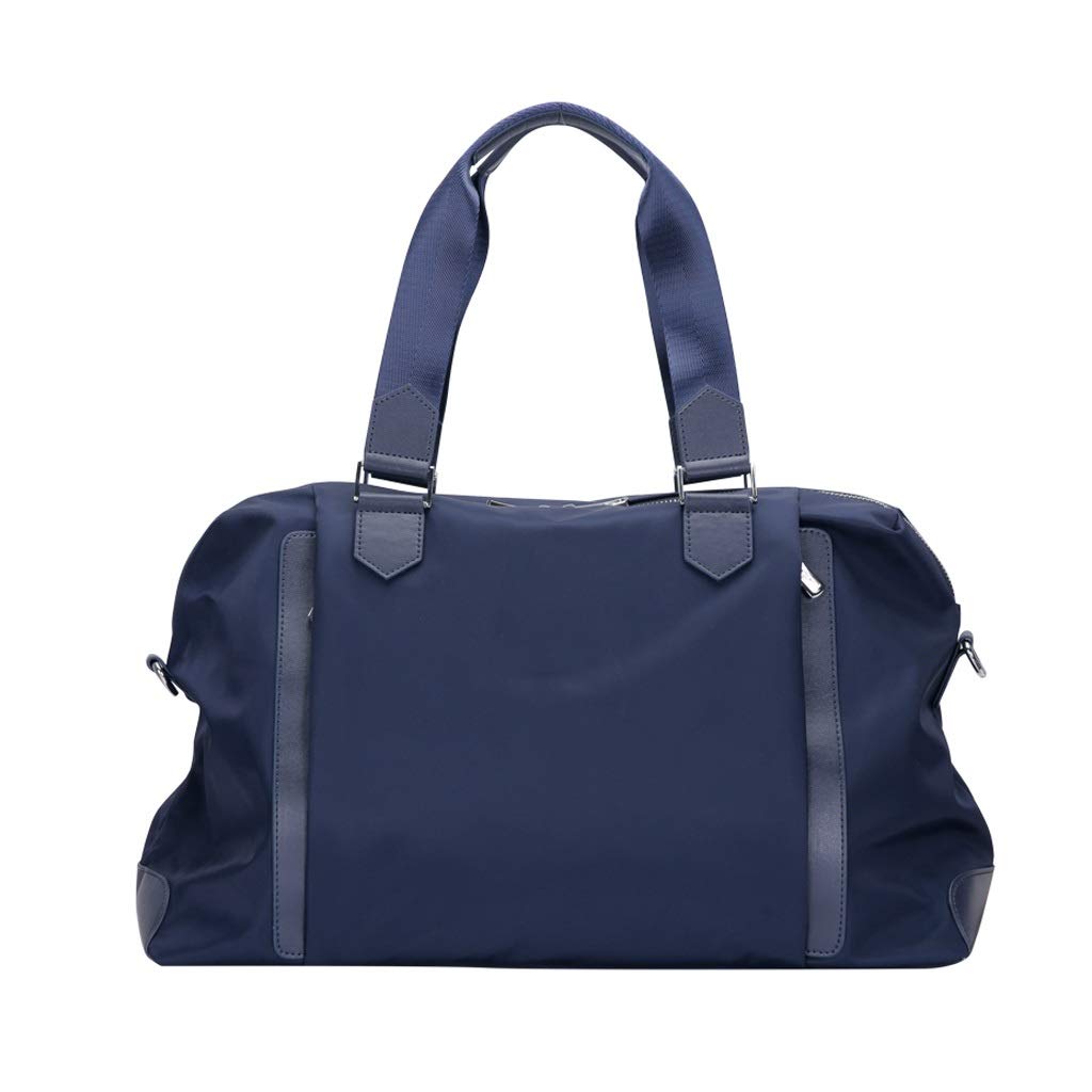 WANGXIAOLINYUNDONGBAO Travel Sports Bag - Portable Multifunctional Gym Bag for Fitness, Short Trips & Workouts - Dark Blue 46x16x33cm - Perfect for Gym, Travel & Outdoor Activities