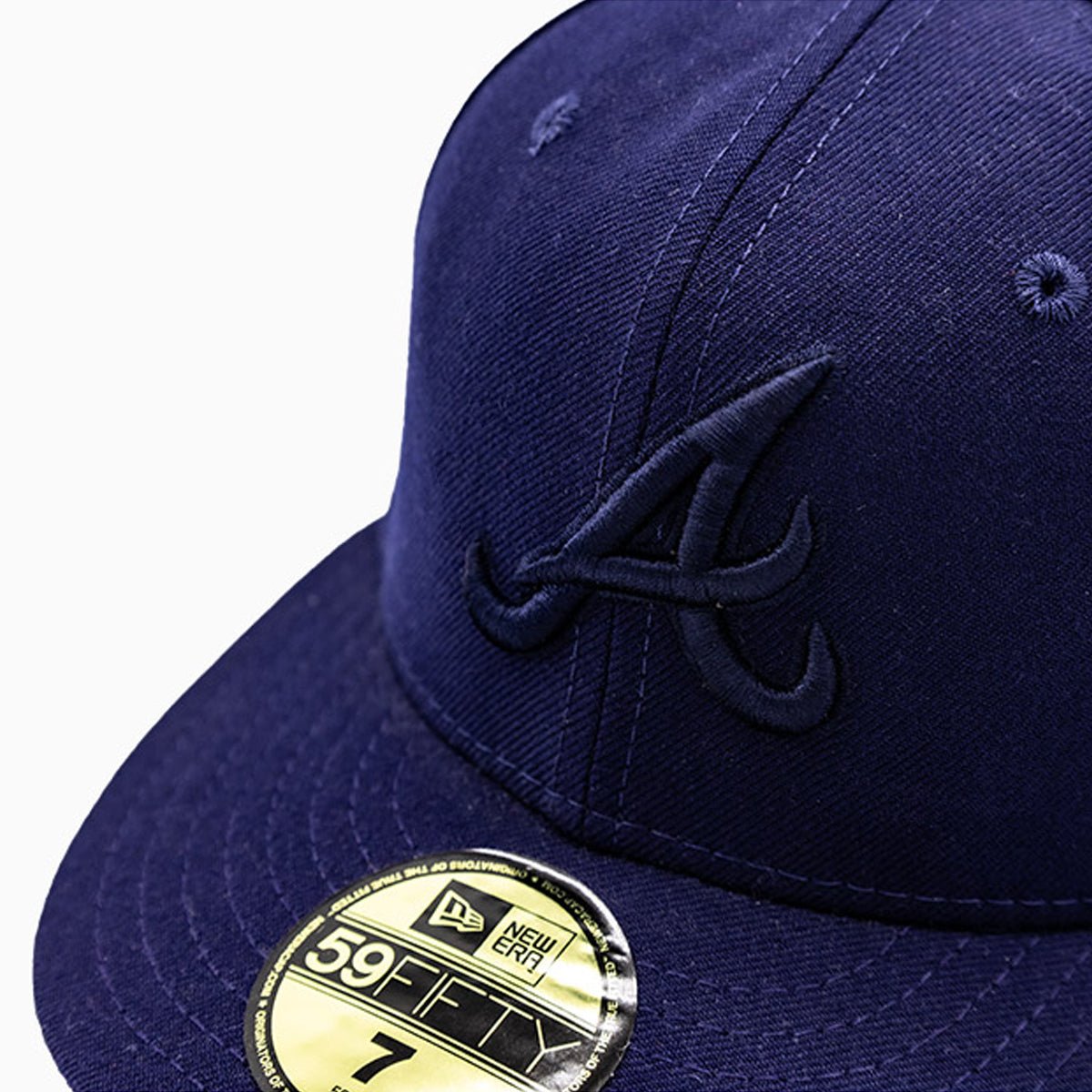 Atlanta Braves MLB 59FIFTY Fitted Hat - Official New Era Cap for Baseball Fans | Perfect for Games, Collecting & Streetwear Fashion