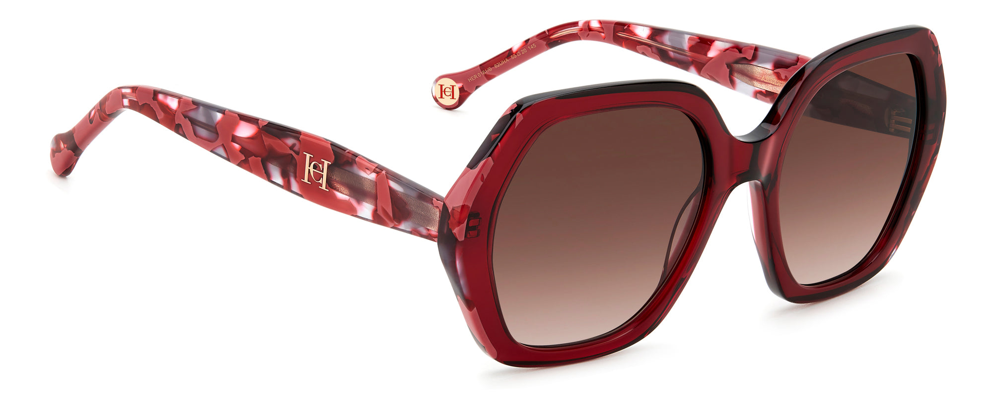 Carolina Herrera HER 0181/S Women's Designer Sunglasses - UV Protection Luxury Fashion Shades for Beach, Driving & Outdoor Activities
