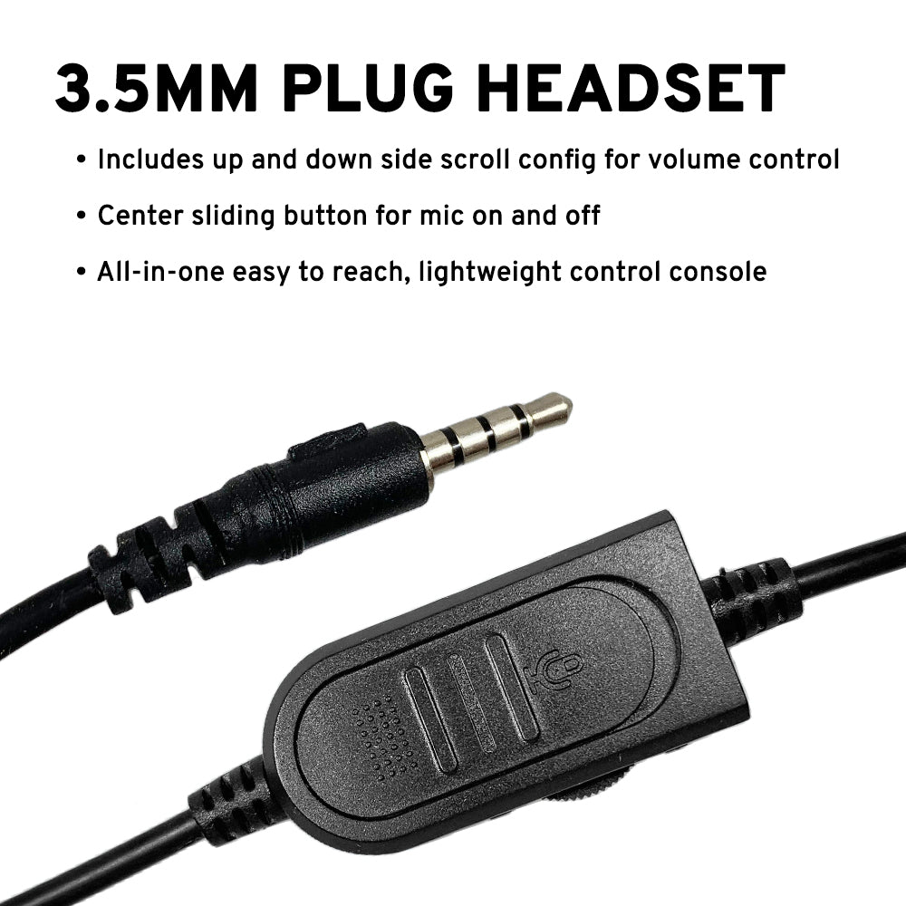 MaximalPower Professional USB Computer Headset with Noise-Canceling Microphone & Soft Leather Earpads - Volume Control Gaming Headphones for PC, Laptop, Zoom, Skype, Webinars, Call Center, Office Work & Online Classes