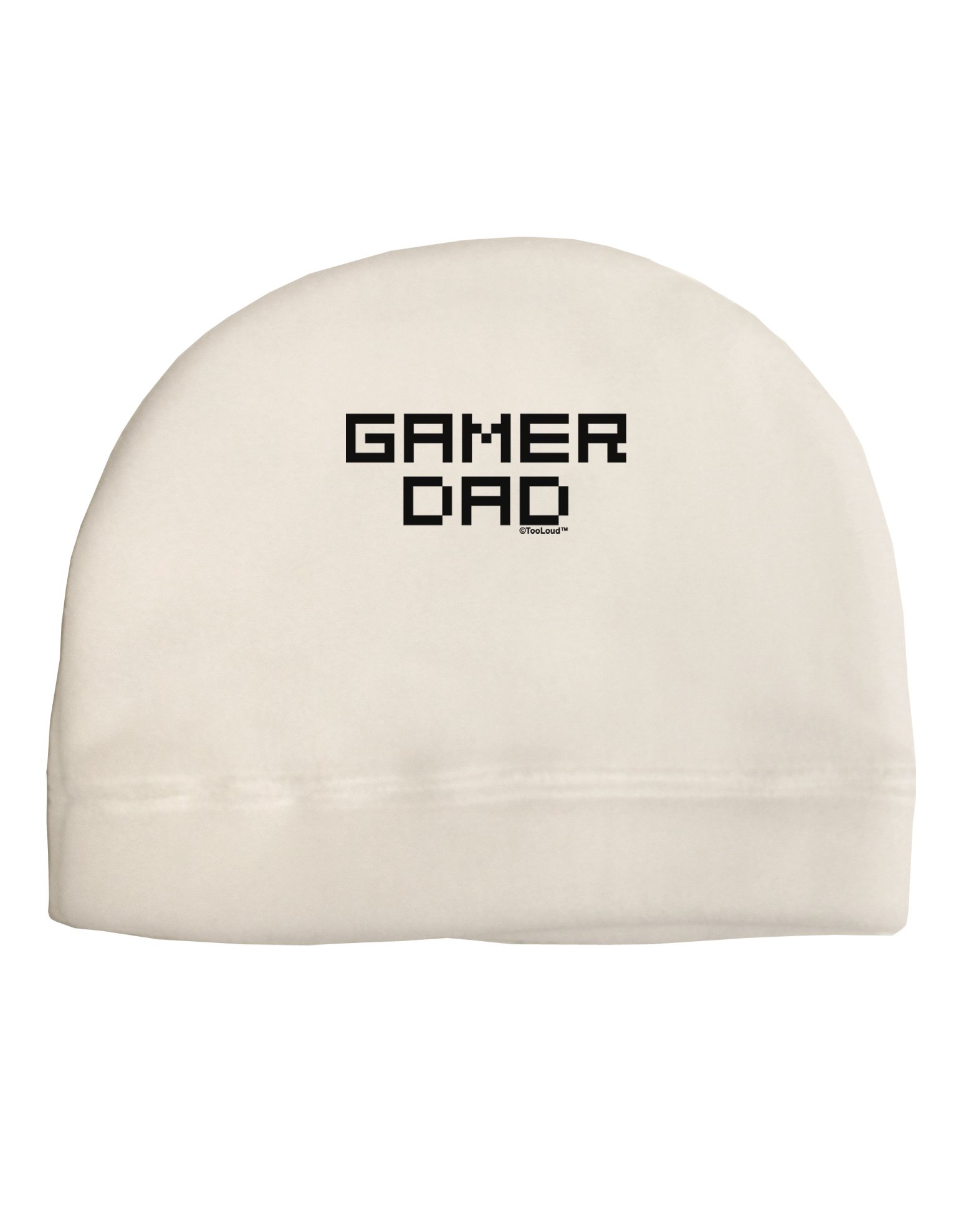 TooLoud Gamer Dad Adult Fleece Beanie Cap Hat - Warm Winter Skull Cap for Men - Perfect for Gaming, Outdoor Activities & Cold Weather