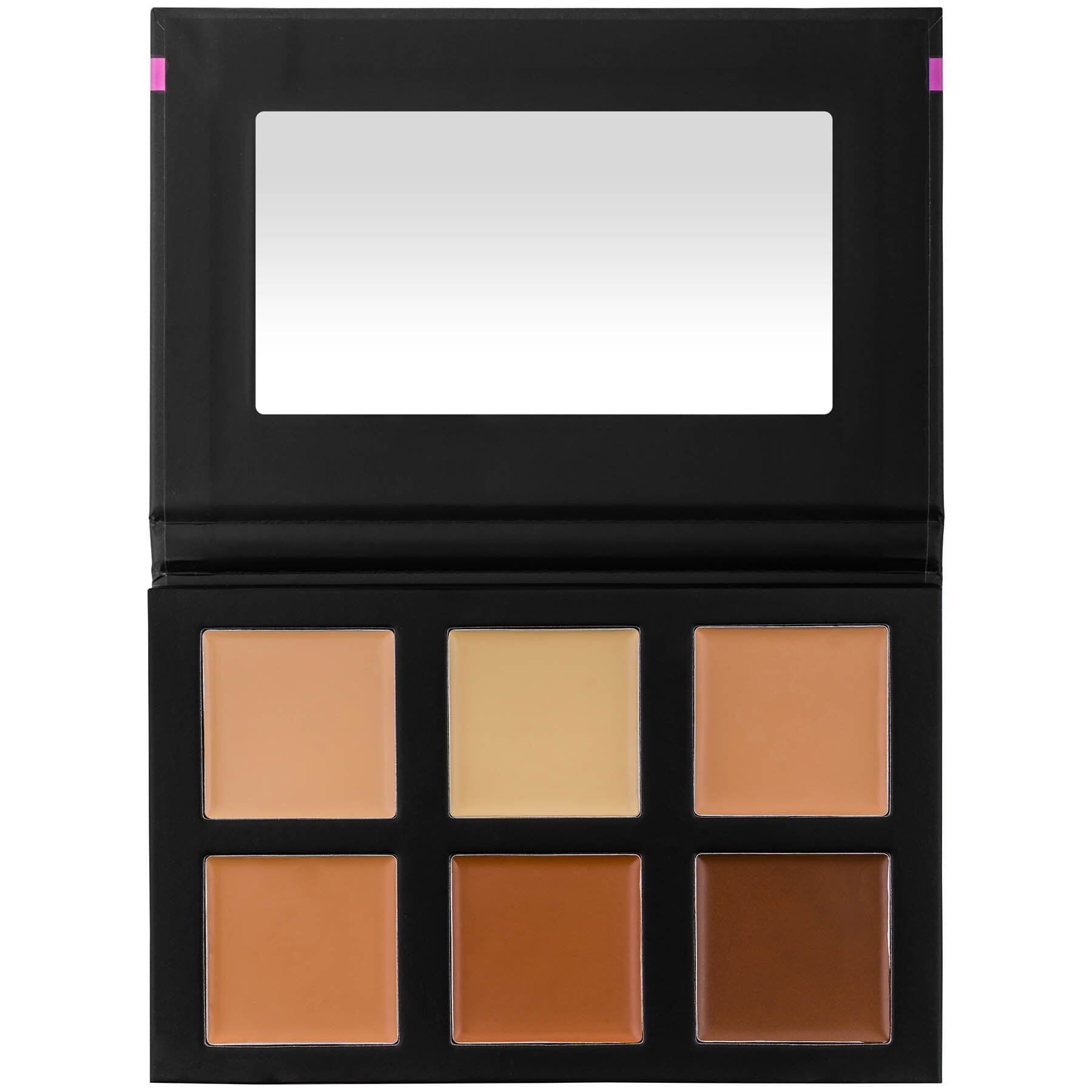 4 Layer Contour & Highlight Makeup Kit with Refillable Pans - Professional Face Contouring Palette for Cheekbones, Nose & Jawline - Perfect for Bridal, Photoshoot & Everyday Makeup Looks