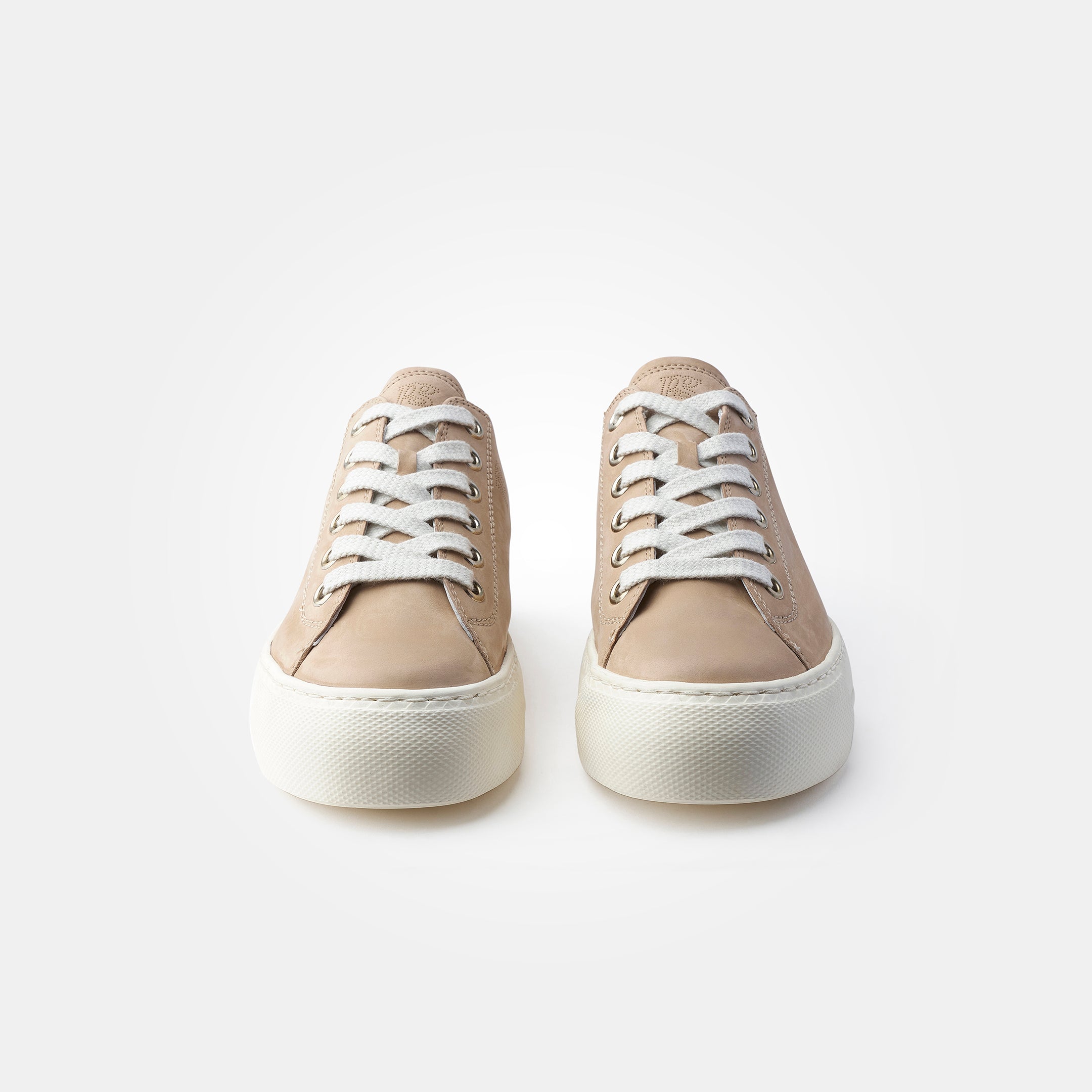 PAUL GREEN Women's Tan Platform Sneakers 4790 - Comfortable Casual Shoes for Walking, Work & Everyday Wear