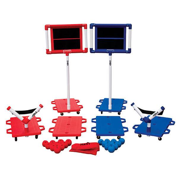 HART Scooter Board Launcher Pack for Kids - Durable Skateboard Caster Board with 4 Wheels - Perfect for Indoor Outdoor Play, Gym Class, and Physical Therapy Exercises