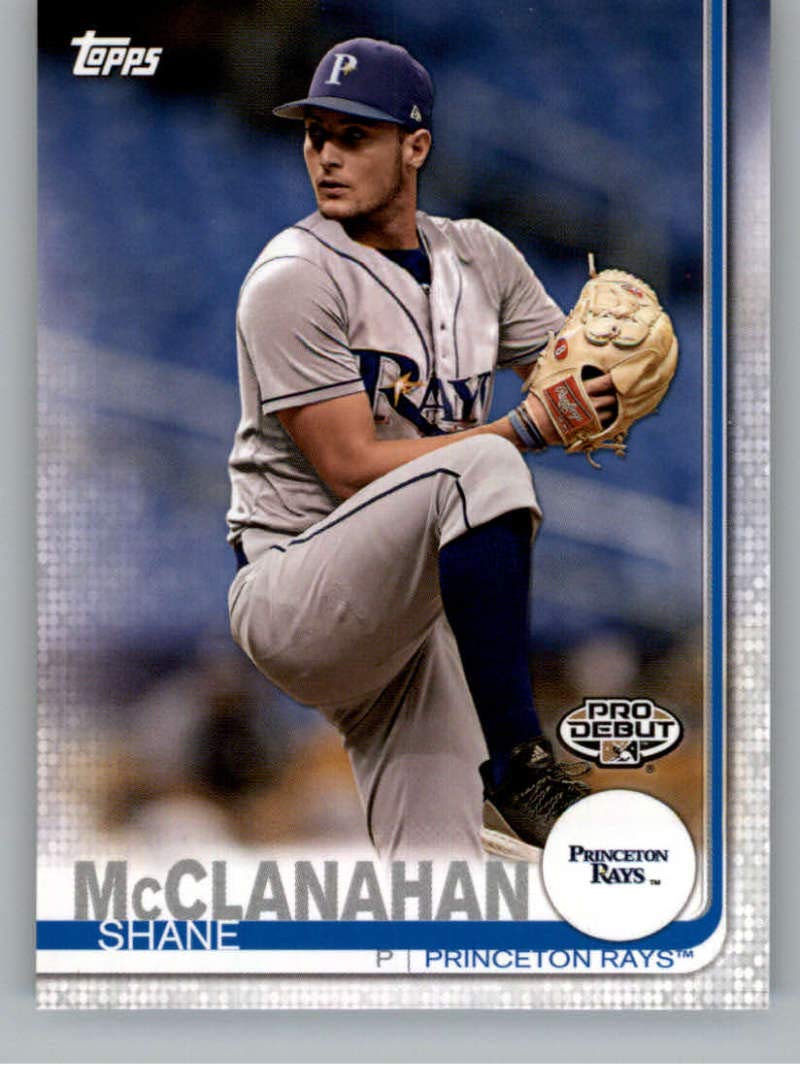 2019 Topps Pro Debut Shane McClanahan Baseball Card - Princeton Rays Collectible for Sports Fans
