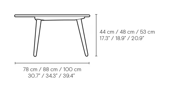 Modern CH008 Coffee Table - Stylish & Durable Living Room Furniture for Small Spaces - Perfect for Apartments, Lounges & Home Decor