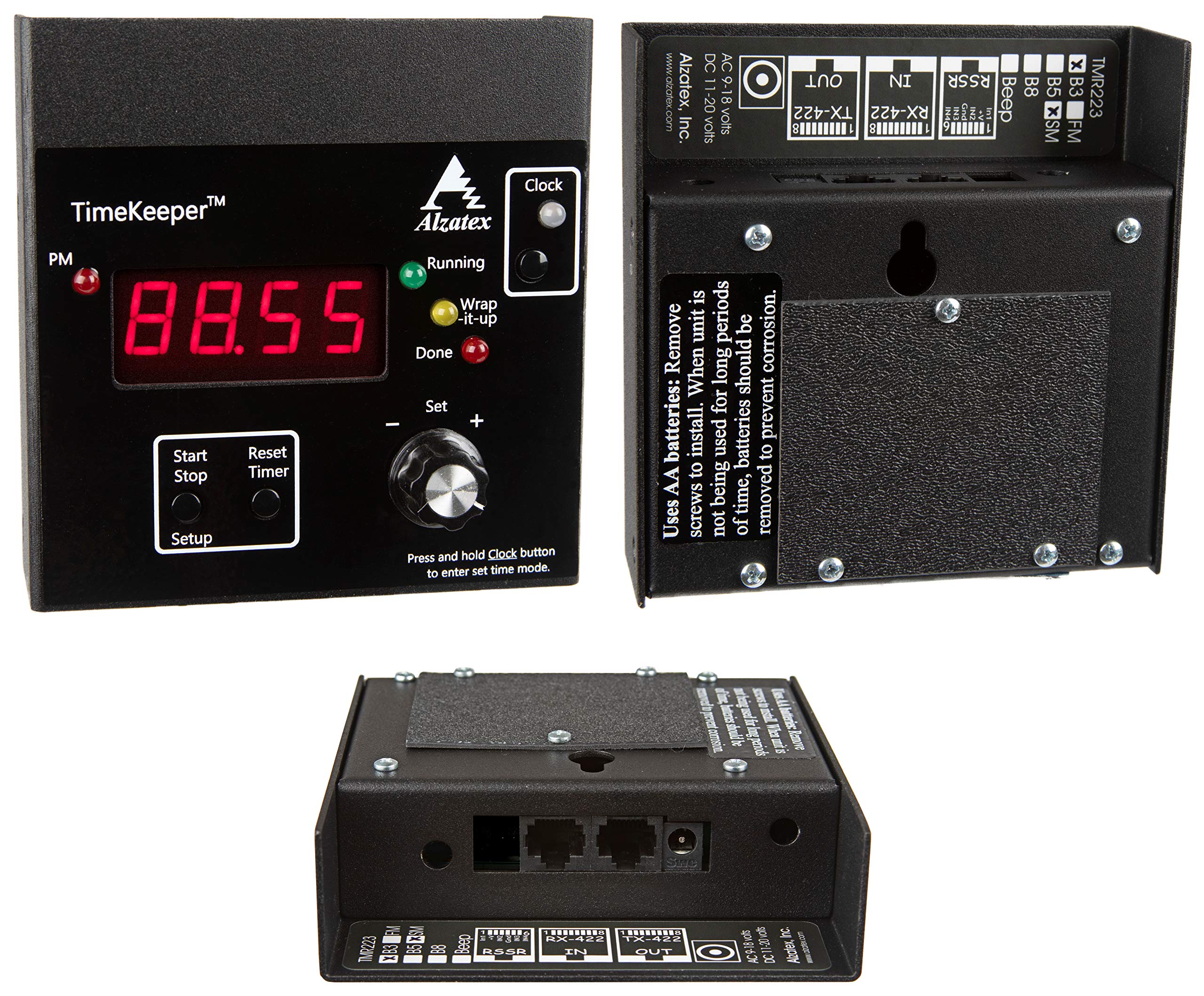 Professional Presentation Timer with Red, Yellow, Green Stop Lights - Perfect for Meetings, Speeches & Classroom Presentations