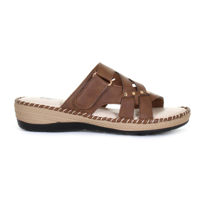 Women's Comfortable Cotton Candy Slide Sandals - Soft & Breathable Summer Slippers for Beach, Pool, and Indoor Use