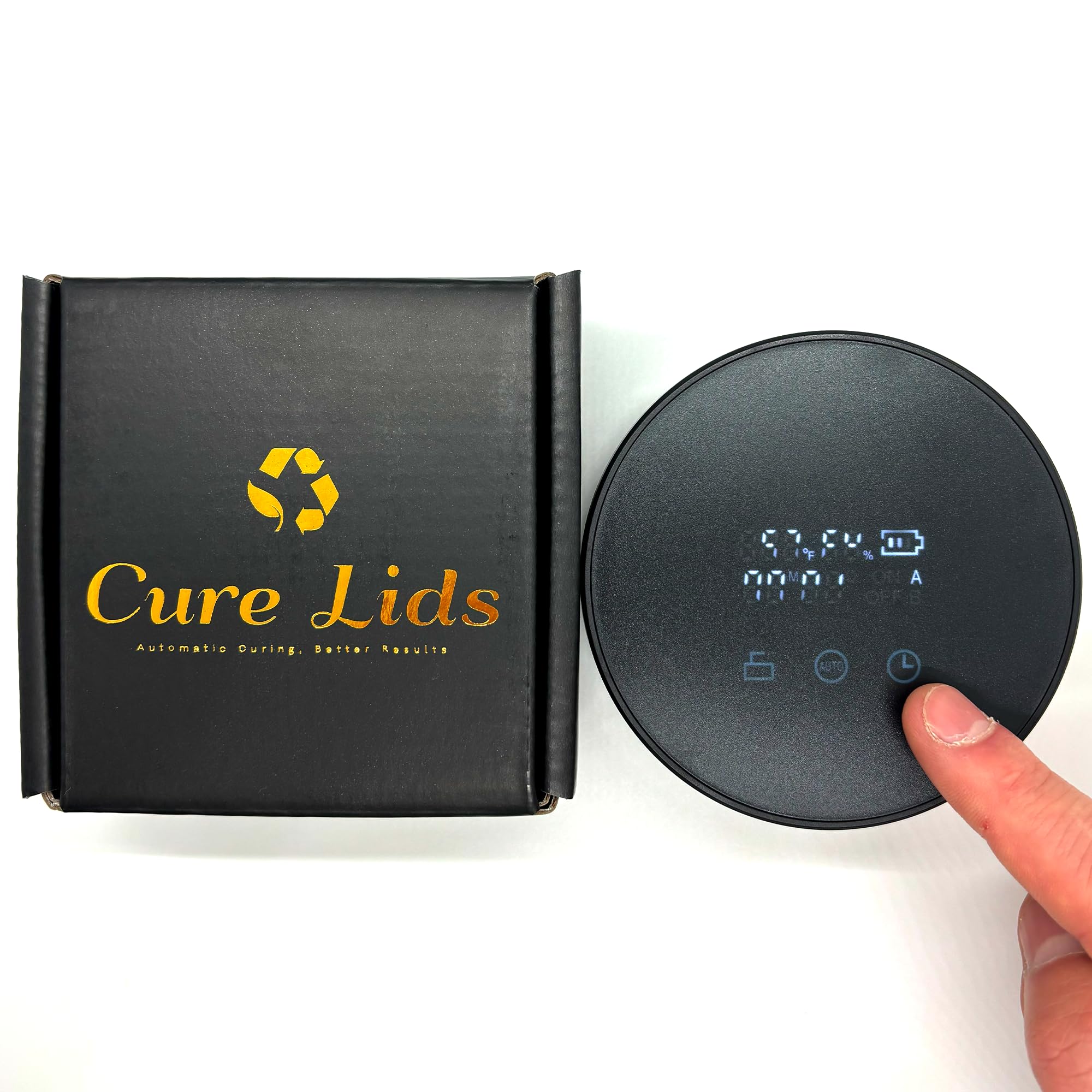 Smart Airflow Controller - Automatic Fresh Air Exchange for Gamma Lids, Metal Vault Containers & Yellow Top Bins | Perfect for Harvesting, Curing, Hydroponics, Herb Storage & Mushroom Growing
