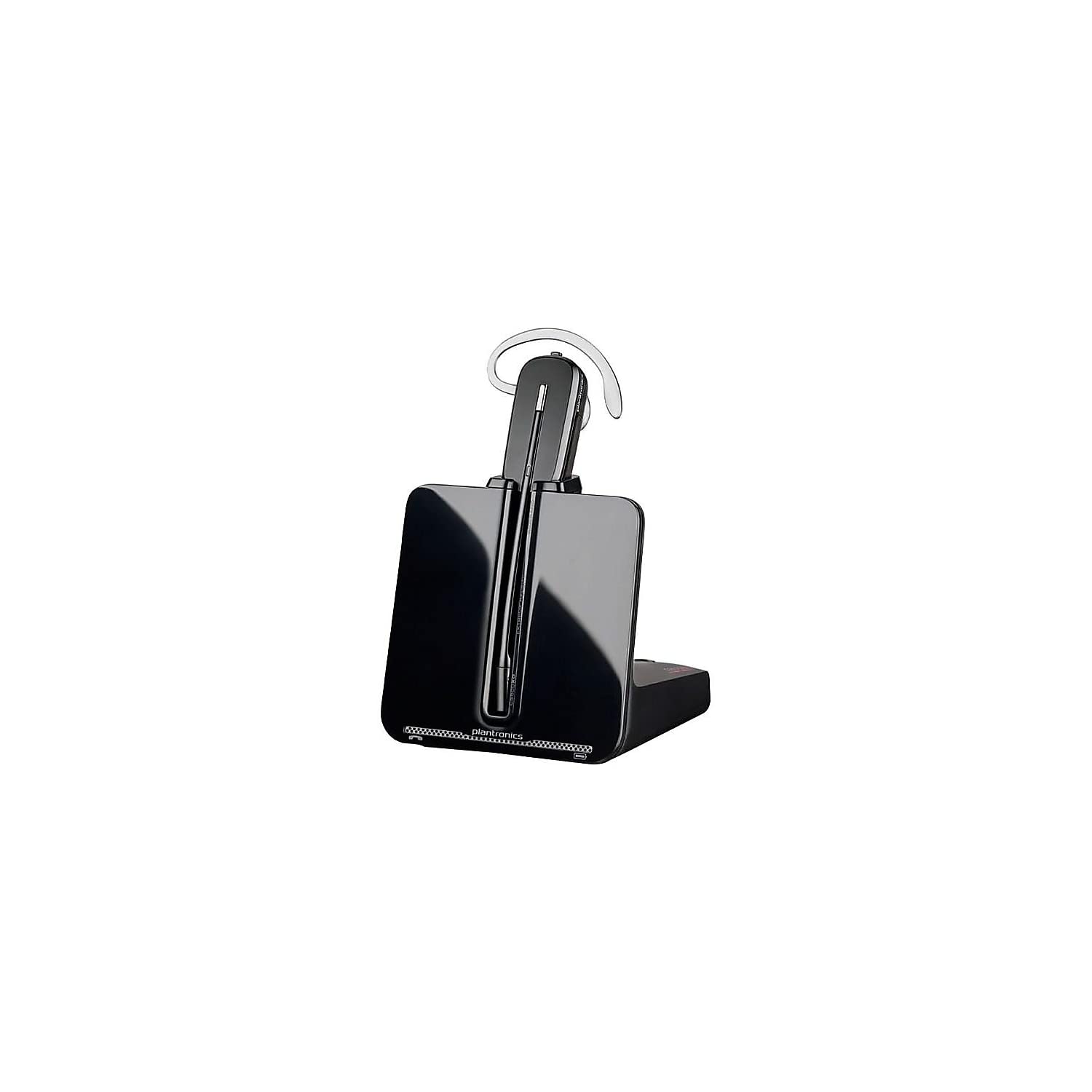 Plantronics CS545 XD Wireless Headset for Office & Call Centers - Noise Cancelling, Comfortable Over-Ear Design, Black (88909-01) - Ideal for Business Calls, Remote Work & Customer Service