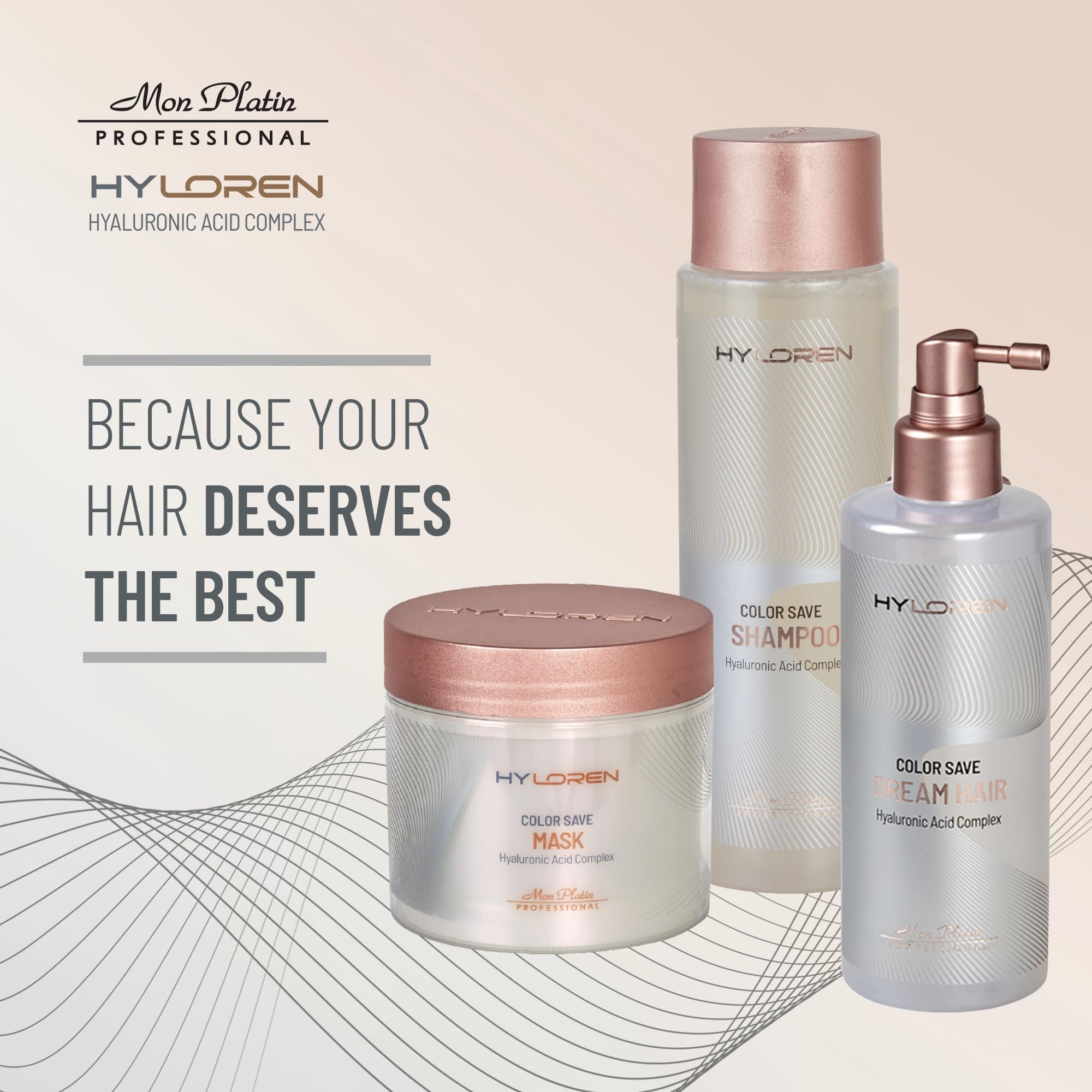 **Mon Platin Hair Mask & Dream Hair Spray Bundle – Deep Conditioning Treatment for Dry, Damaged Hair with Glossy Shine & Heat Protection | Prevents Color Fading | Hydrating Shampoo & Mask Set for Salon-Quality Results at Home | Perfect for Daily Use, Styling & Hair Repair**