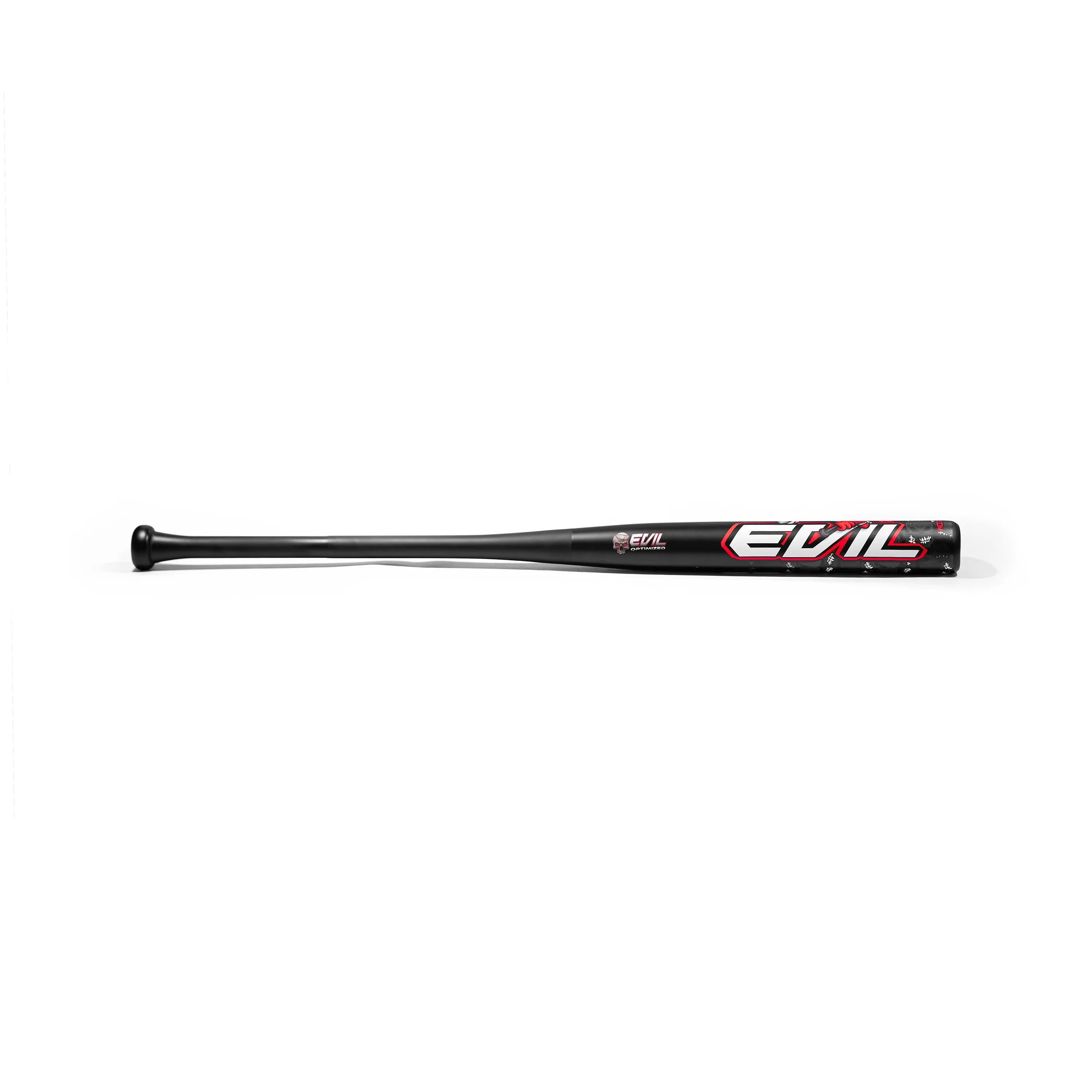 Evil Sports BamBoom Diablo Hybrid Wood Slowpitch Softball Bat - USA/ASA Approved for Competitive Play - Perfect for League Games and Tournaments