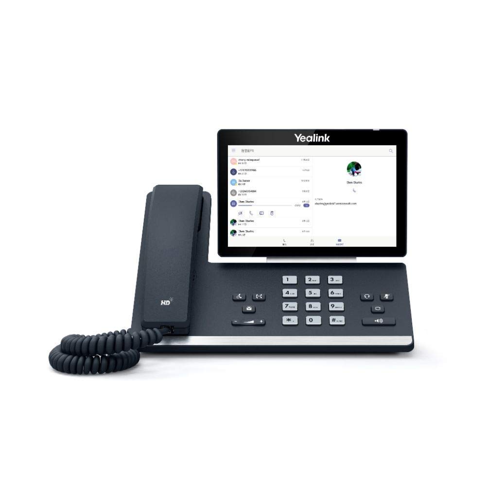 Yealink SIP-T58A-TEAMS Certified IP Phone for Microsoft Teams | Refurbished Business VoIP Phone with HD Audio | Ideal for Office, Remote Work & Conference Calls