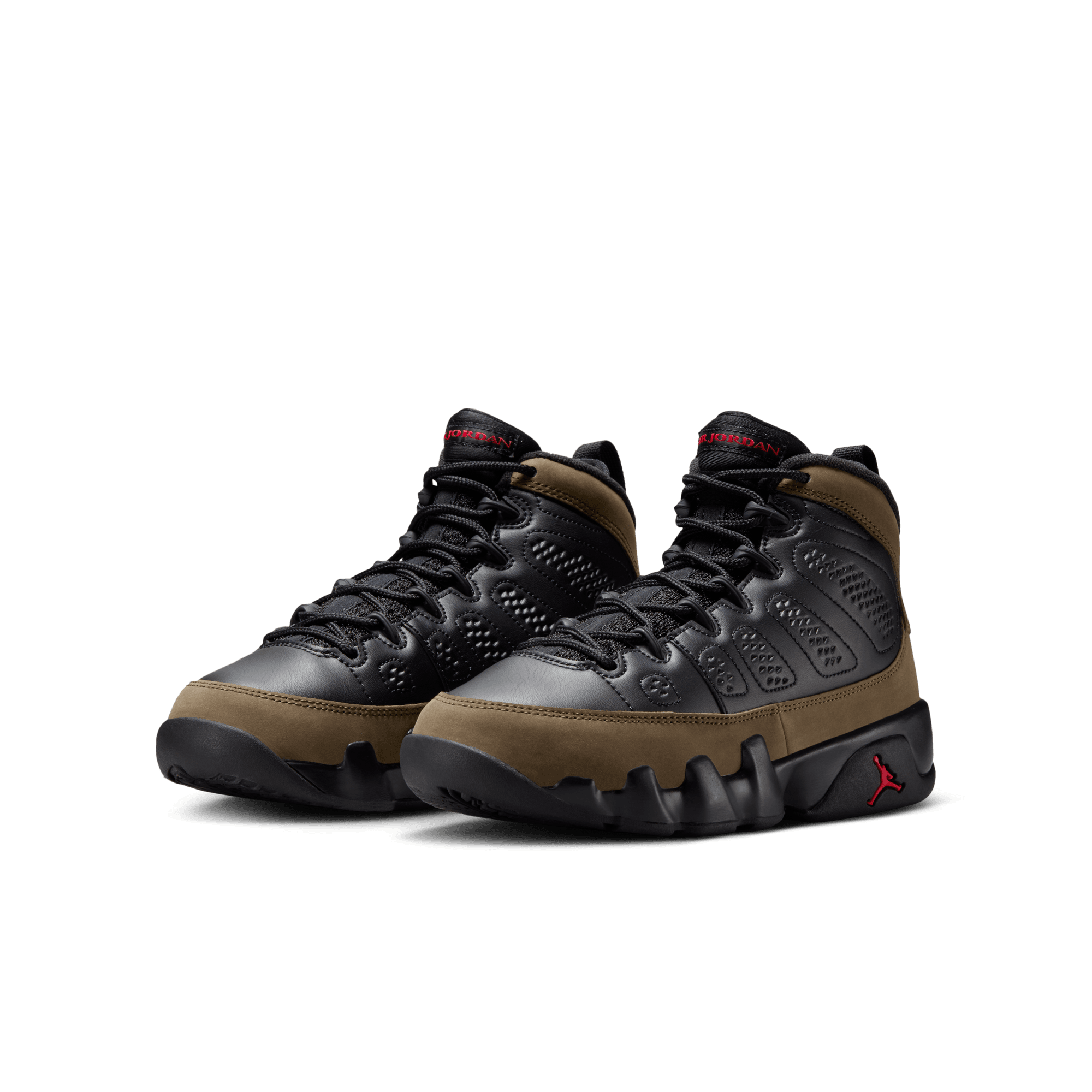 AIR JORDAN 9 RETRO (GS) OLIVE - Kids' Basketball Shoes for Performance & Style - Perfect for Court Play, Streetwear & Sneaker Collectors