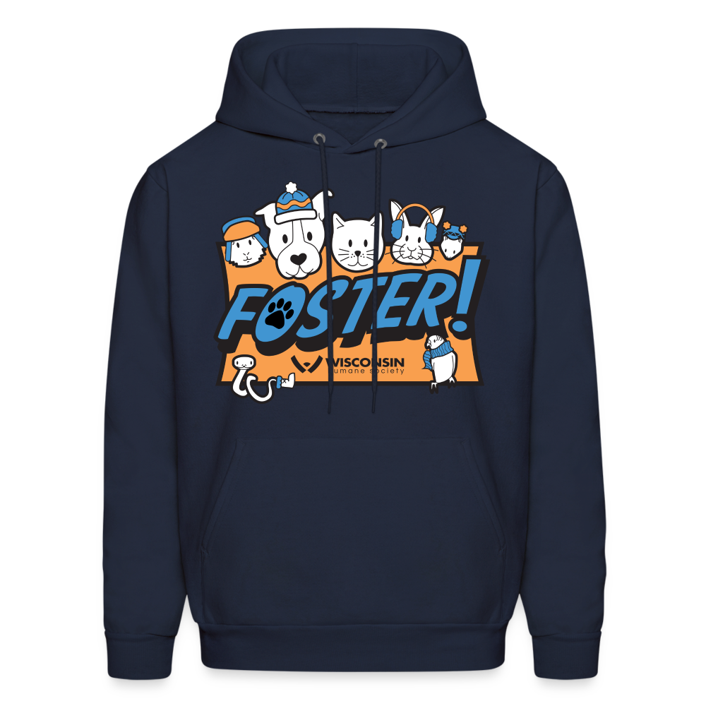 Foster Winter Logo Hoodie - Cozy Pullover Sweatshirt for Men & Women | Perfect for Cold Weather, Casual Outfits & Streetwear Fashion