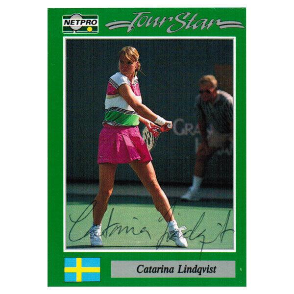 Catarina Lindqvist Autographed Tennis Racket - Authentic Signed Memorabilia for Collectors & Fans | Perfect for Sports Memorabilia Displays, Tennis Enthusiast Gifts & Home Decor