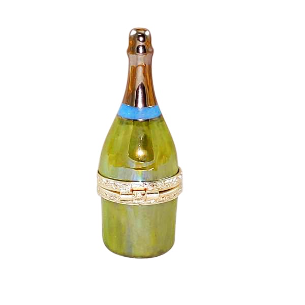 Premium Limoges Prosecco Bottle - Elegant Glass Wine Bottle for Champagne & Sparkling Wine - Perfect for Weddings, Parties & Gift Giving