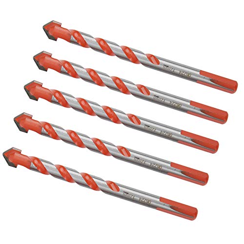 12mm Carbide Drill Bits Set for Hand & Electric Drills - High Precision Metal & Wood Drilling - Perfect for DIY Projects, Home Repairs & Professional Use