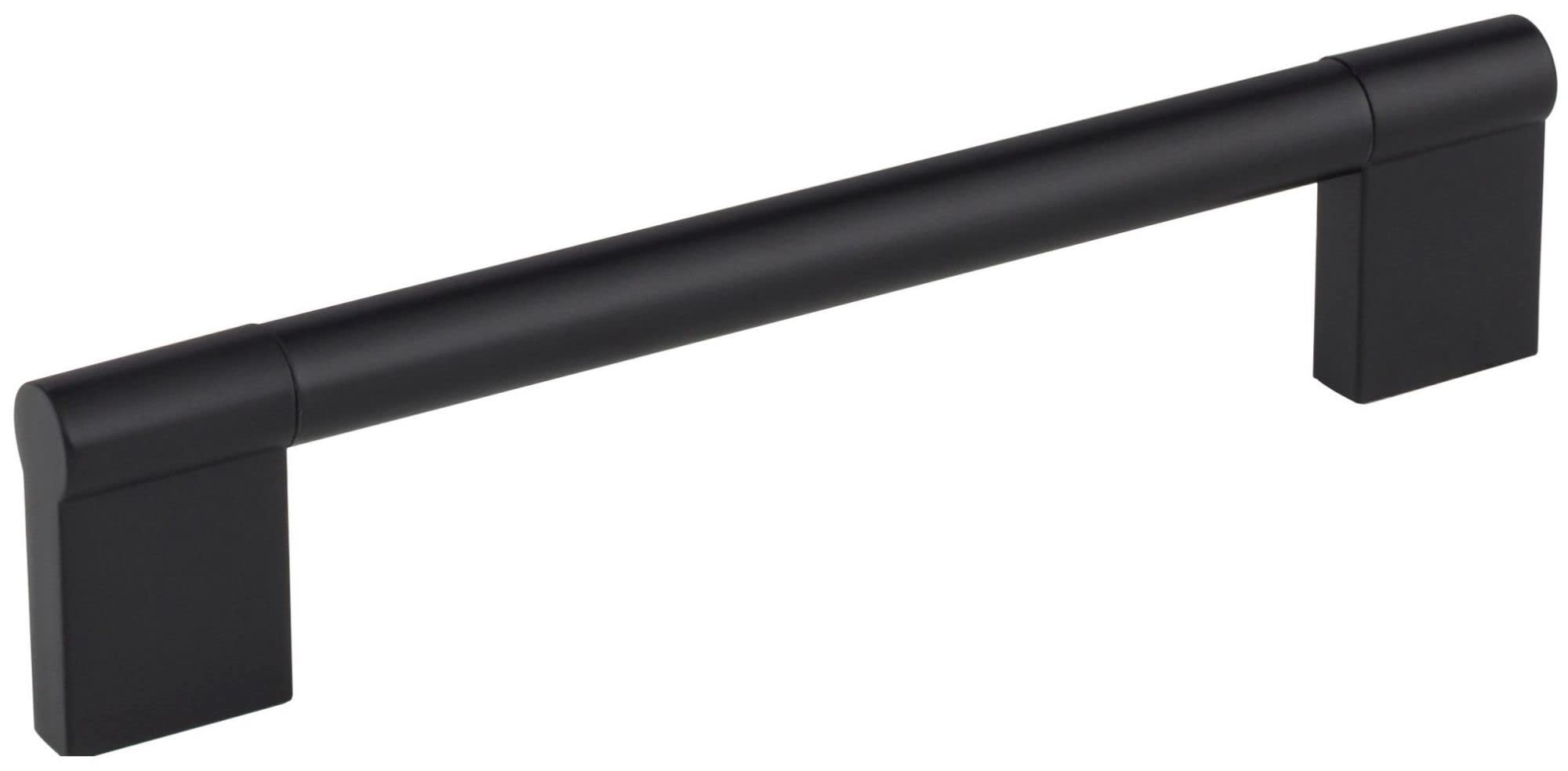 10-Pack 160mm Matte Black Knox Cabinet Bar Pulls - Modern Kitchen & Bathroom Drawer Handles for Cabinets, Dressers, and Furniture - Durable & Stylish Hardware for Home Renovation