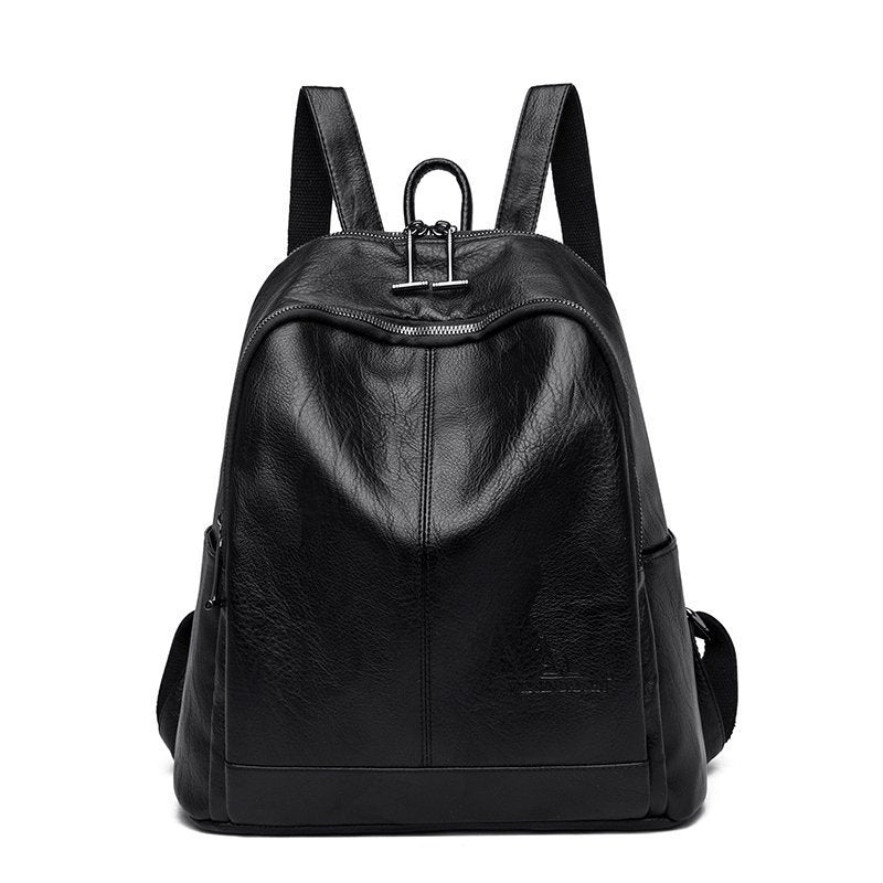 Vegan Leather Women's Backpack - Stylish & Eco-Friendly Laptop Bag for Work, Travel & College | Durable & Lightweight Vegan Purse for Everyday Use