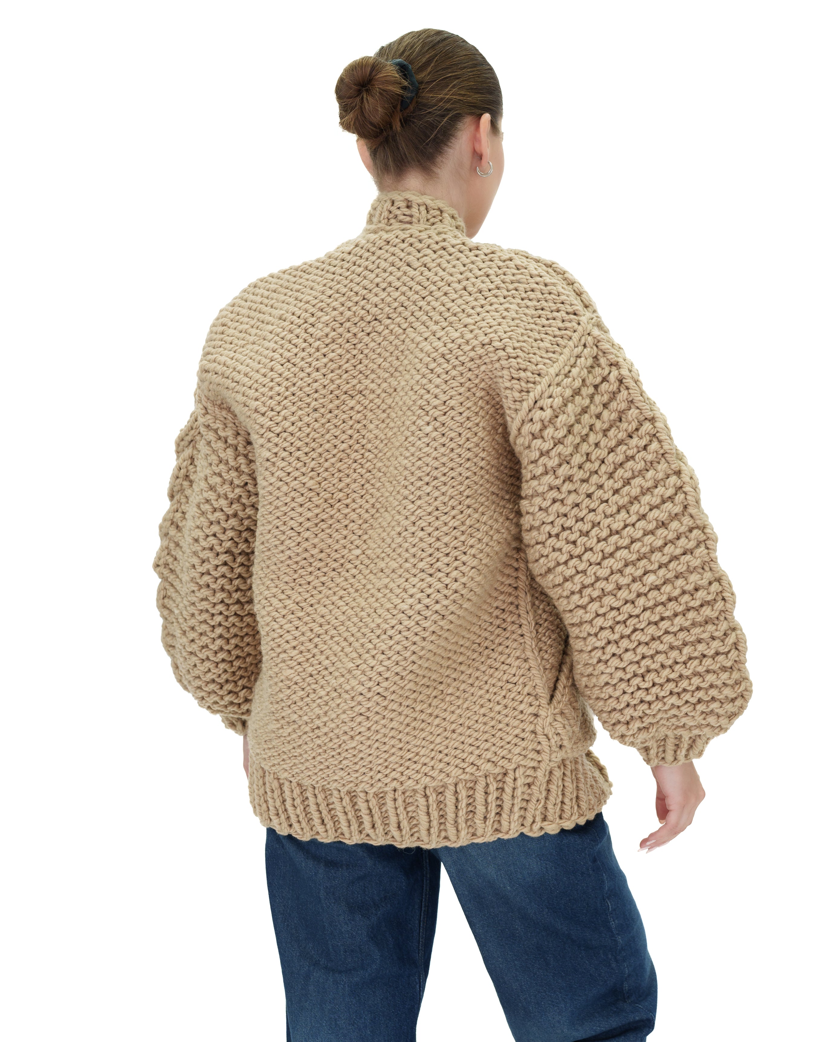 Stylish Braided Pocket Cardigan for Women - Soft Knit Open Front Sweater | Perfect for Fall, Winter & Layering Outfits