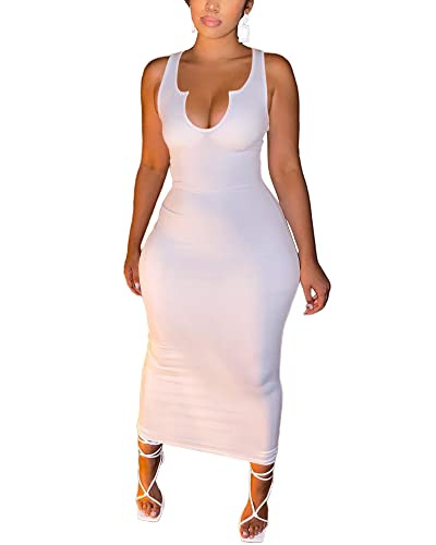 White Tank Dress