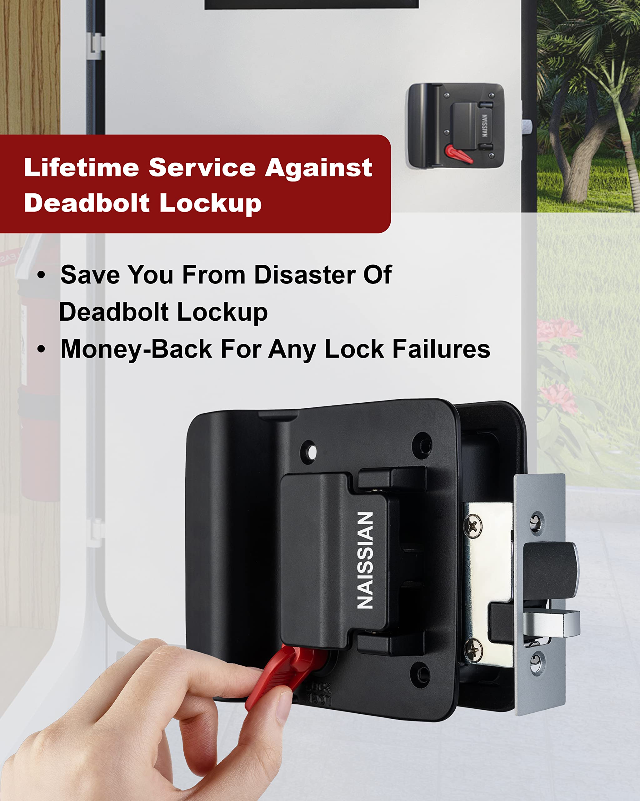 Universal RV Camper Door Lock Latch with Deadbolt & Handle - Heavy Duty Security Lock for Travel Trailers, 5th Wheels & Compartment Doors (Black, 3-Pack with 12 Matching Keys) | Perfect for Outdoor Adventures & Camper Security