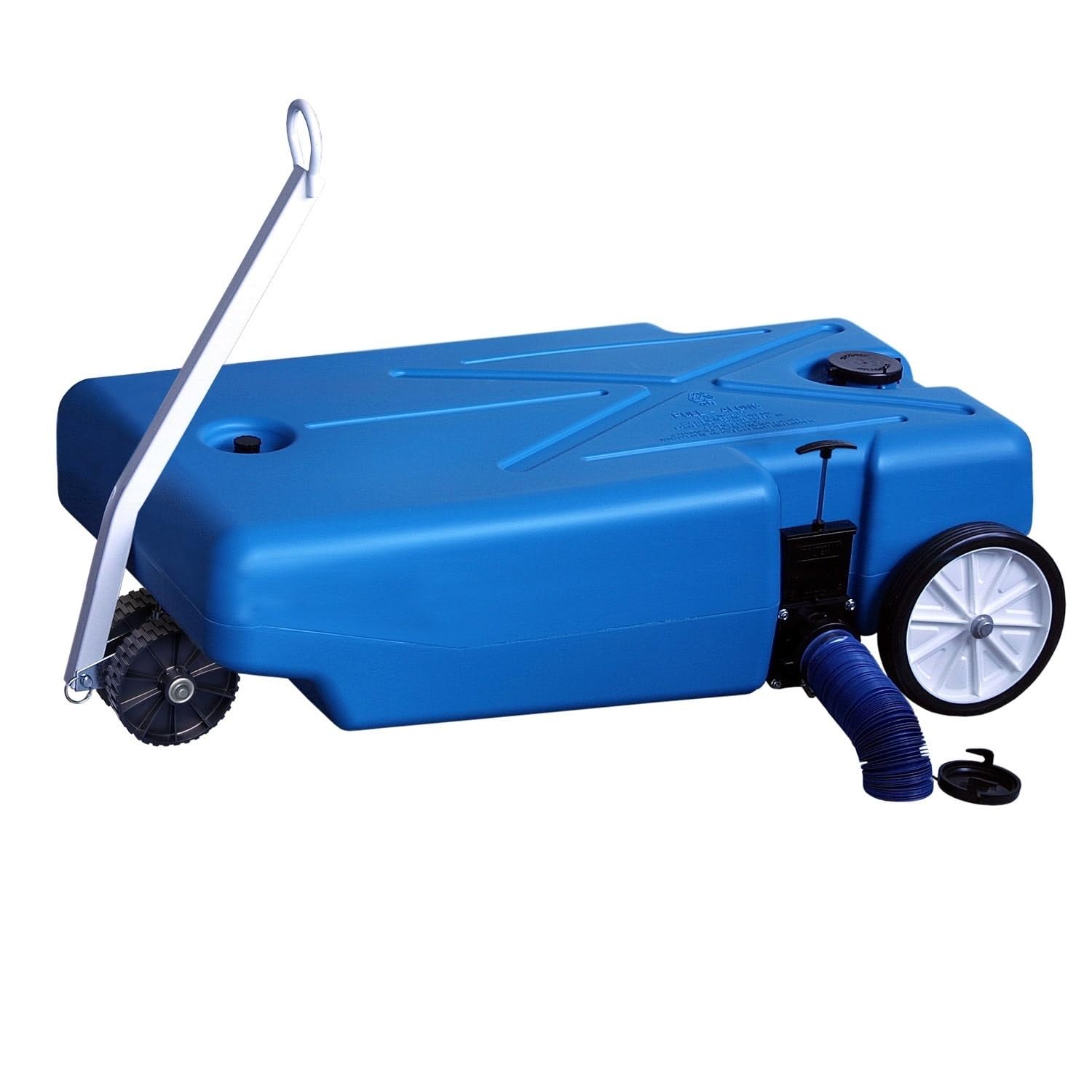 Barker 4-Wheeler Tote Tank - 32 Gallon Capacity (27844) - Heavy Duty Utility Tank for ATV, UTV & Farm Use - Blue - Perfect for Water Hauling, Fuel Transport & Agricultural Applications