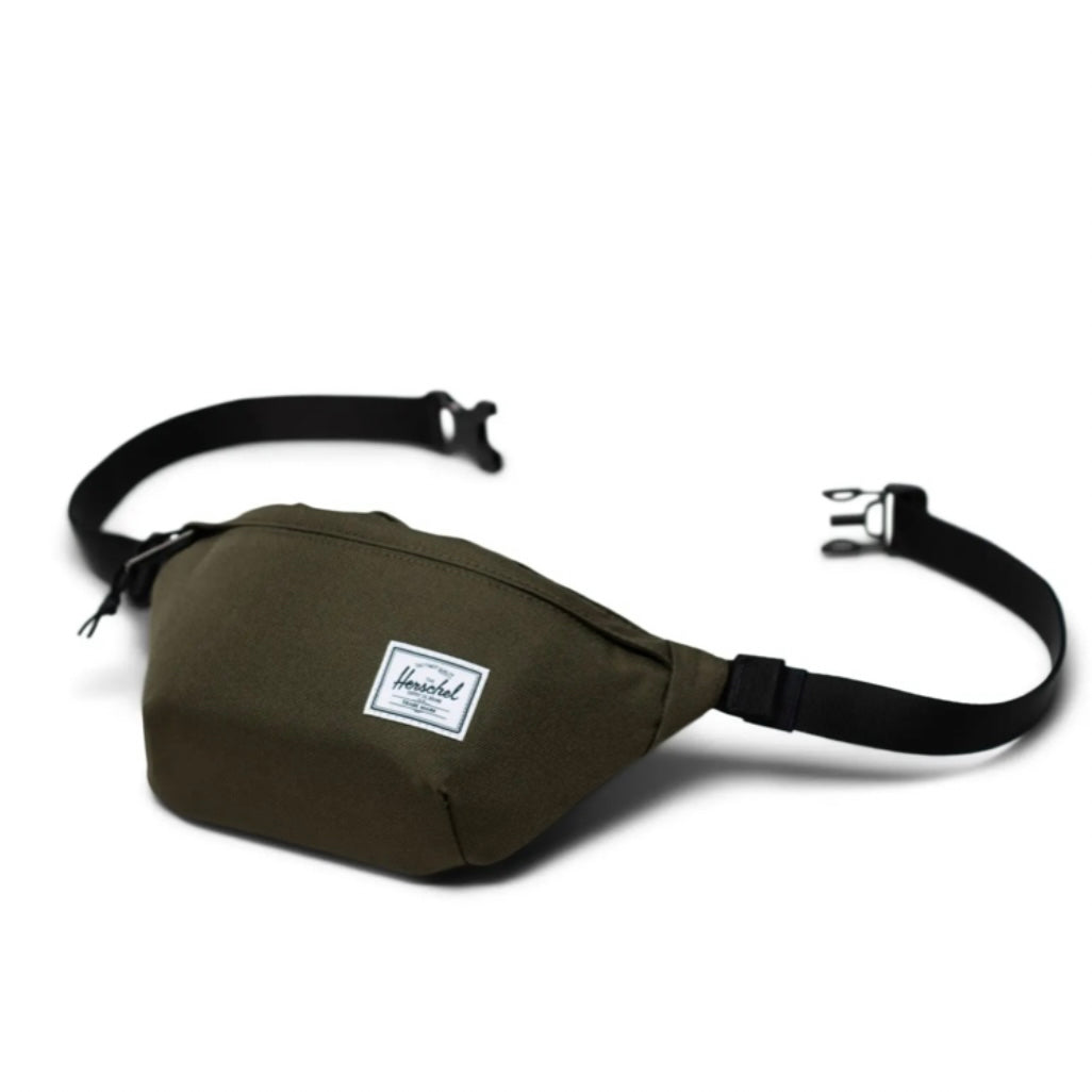 Herschel Classic Hip Pack - Ivy Green One Size - Stylish Waist Bag for Travel, Hiking & Everyday Use