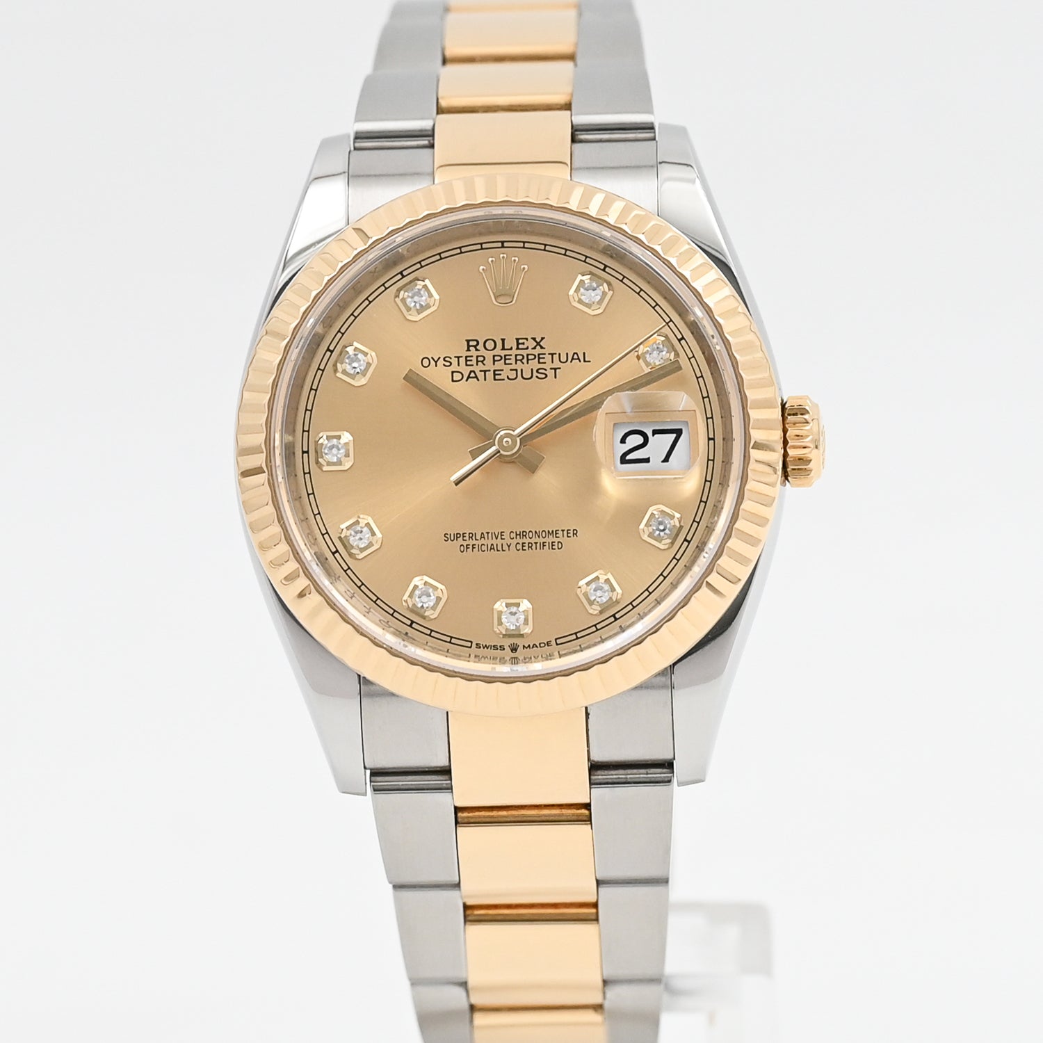 Rolex Datejust 36 Stainless Steel Watch 2021 - Luxury Automatic Timepiece for Men & Women - Perfect for Business, Formal Events & Everyday Wear