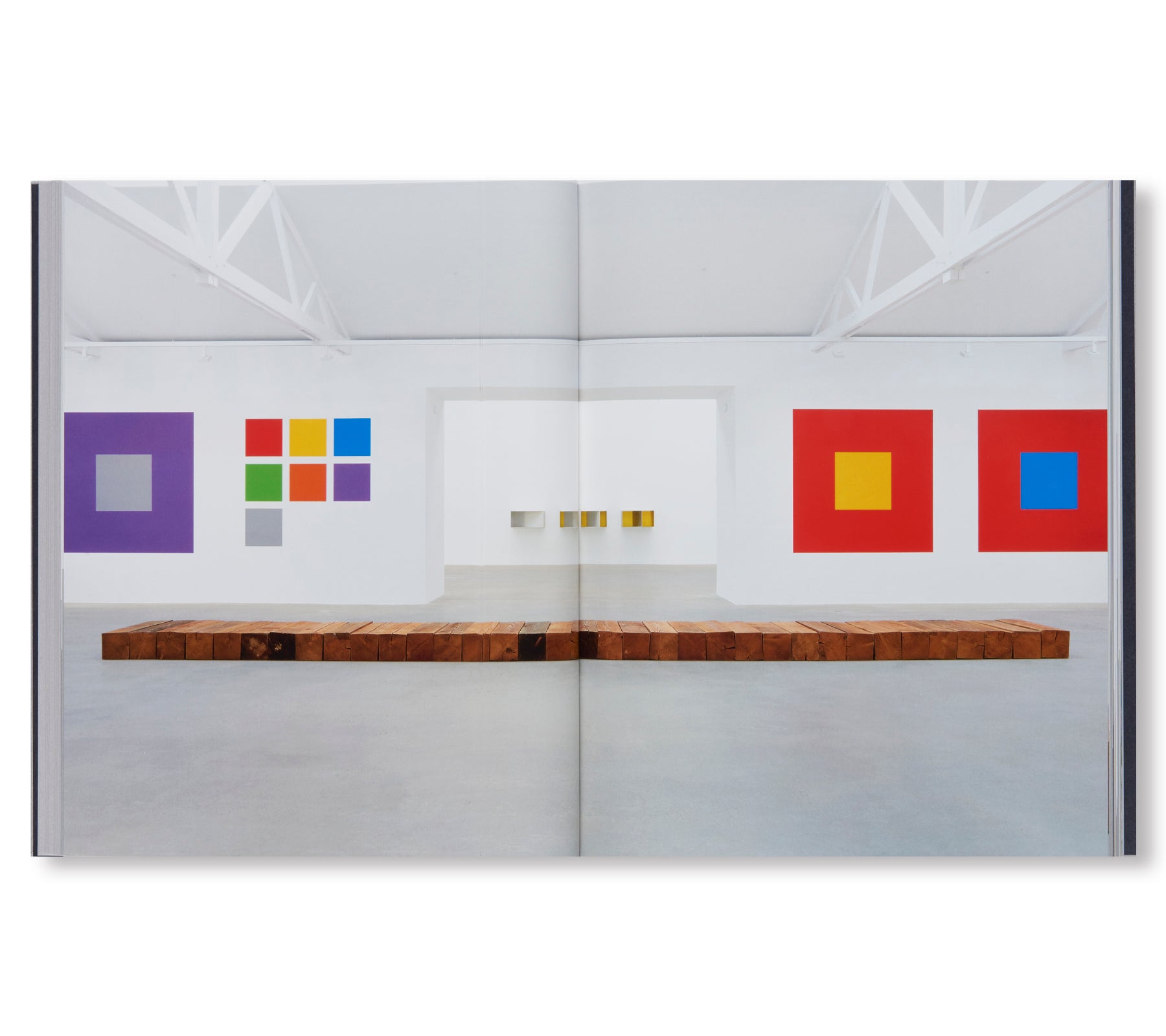 MONUMENTAL MINIMAL Art Book: Works by Carl Andre, Dan Flavin, Donald Judd, Sol Lewitt, Robert Mangold & Robert Morris | Modern Art Collection for Home Decor & Office Display