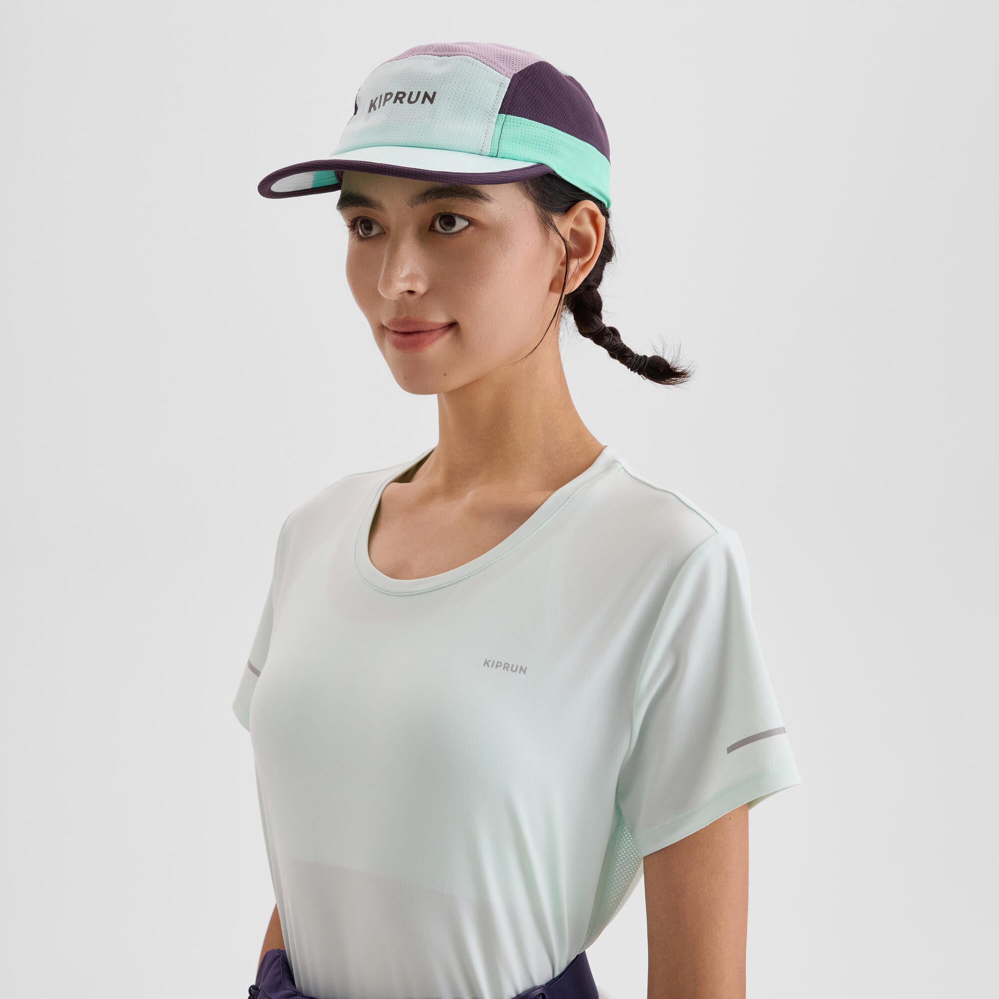 Kiprun Ultra Light 5 Panel Running Cap - Breathable Performance Hat for Men & Women - Perfect for Jogging, Marathon Training & Outdoor Sports