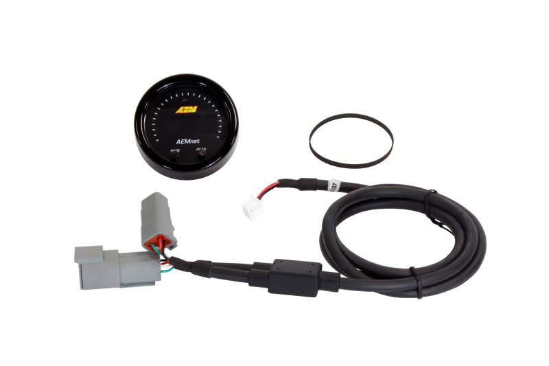 AEM X Series AEMnet CAN Bus Gauge Kit - Digital Performance Gauges for Racing, Tuner & Off-Road Vehicles | Track Engine Data in Real Time
