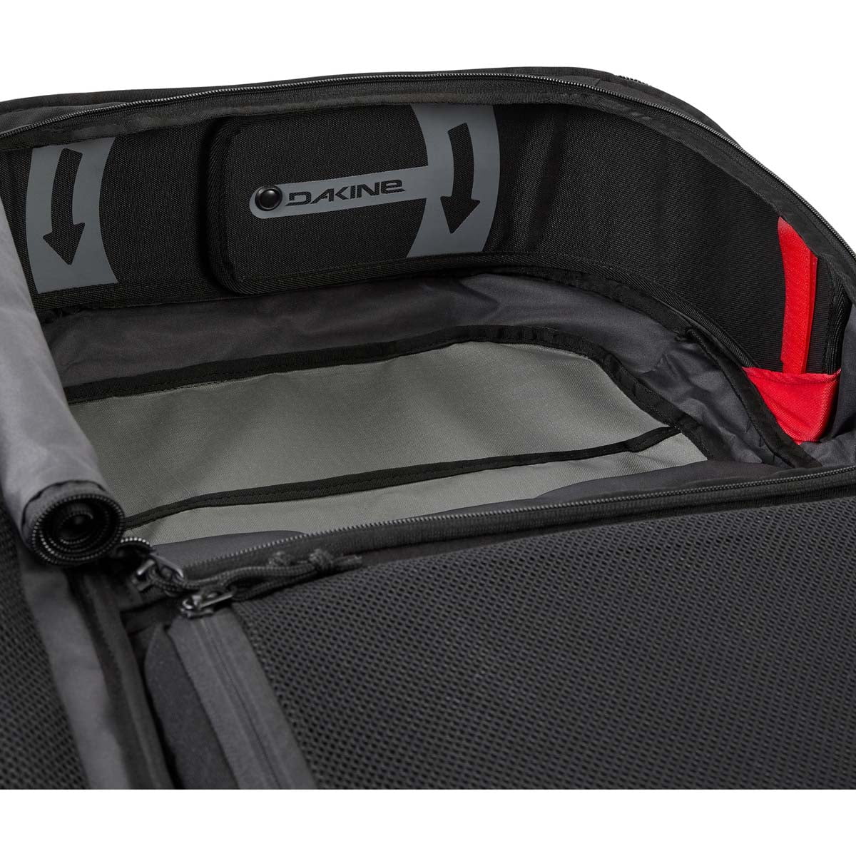 Dakine Split Roller Bag 85L Travel Luggage - Mulled Basil Green | Spacious Carry-On for Adventure Travel, Ski Trips & Road Trips