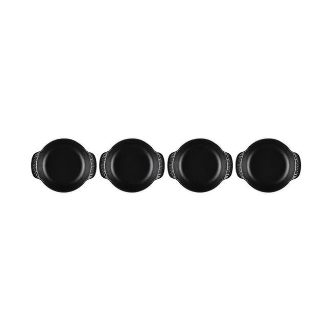 Le Creuset Gourmand Collection Braiser with Lid - Licorice Black - 4-Piece Set | Perfect for Slow Cooking, Roasting & Serving Dishes